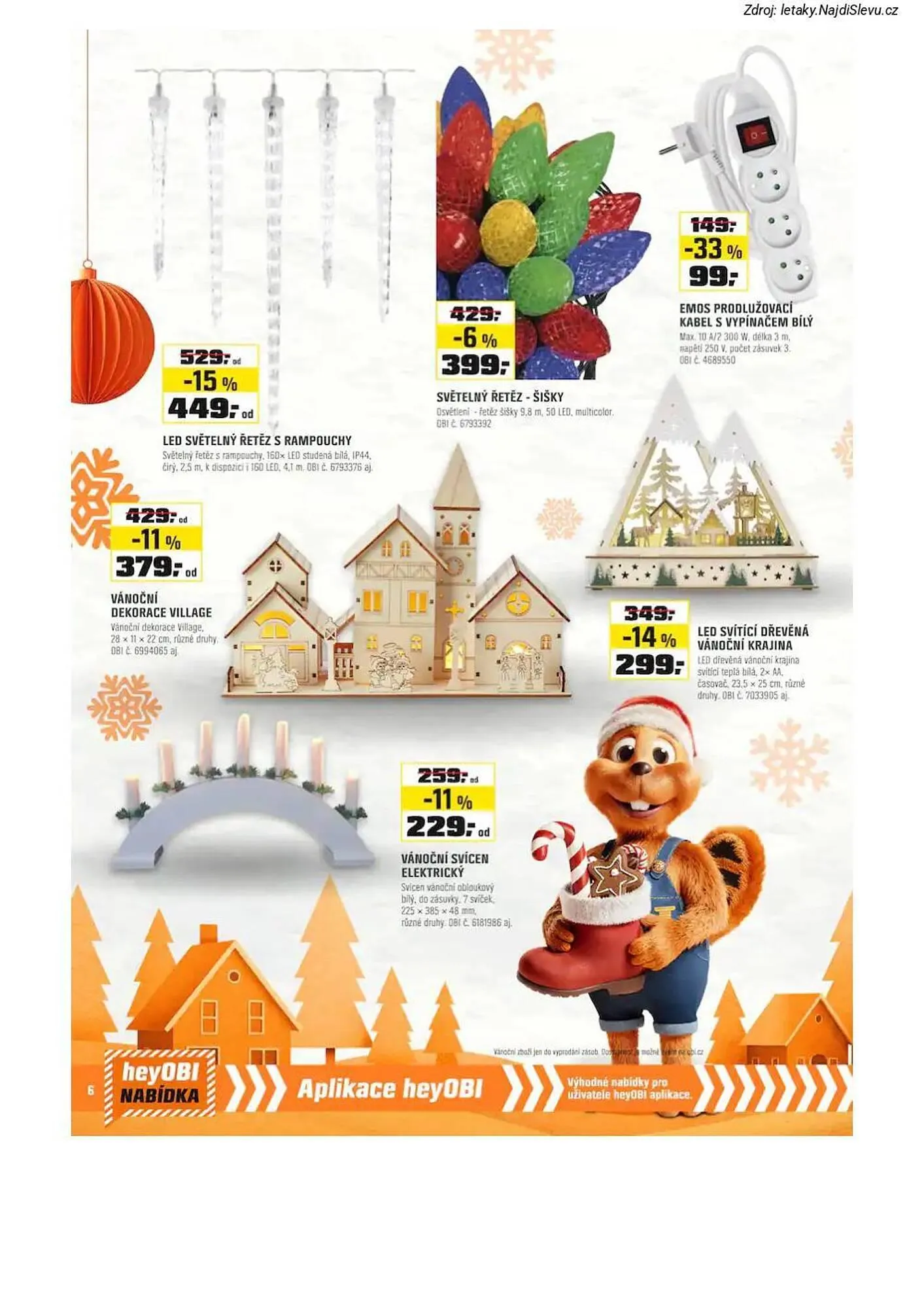 OBI leták - 1. prosince 31. prosince 2025 - Page 6