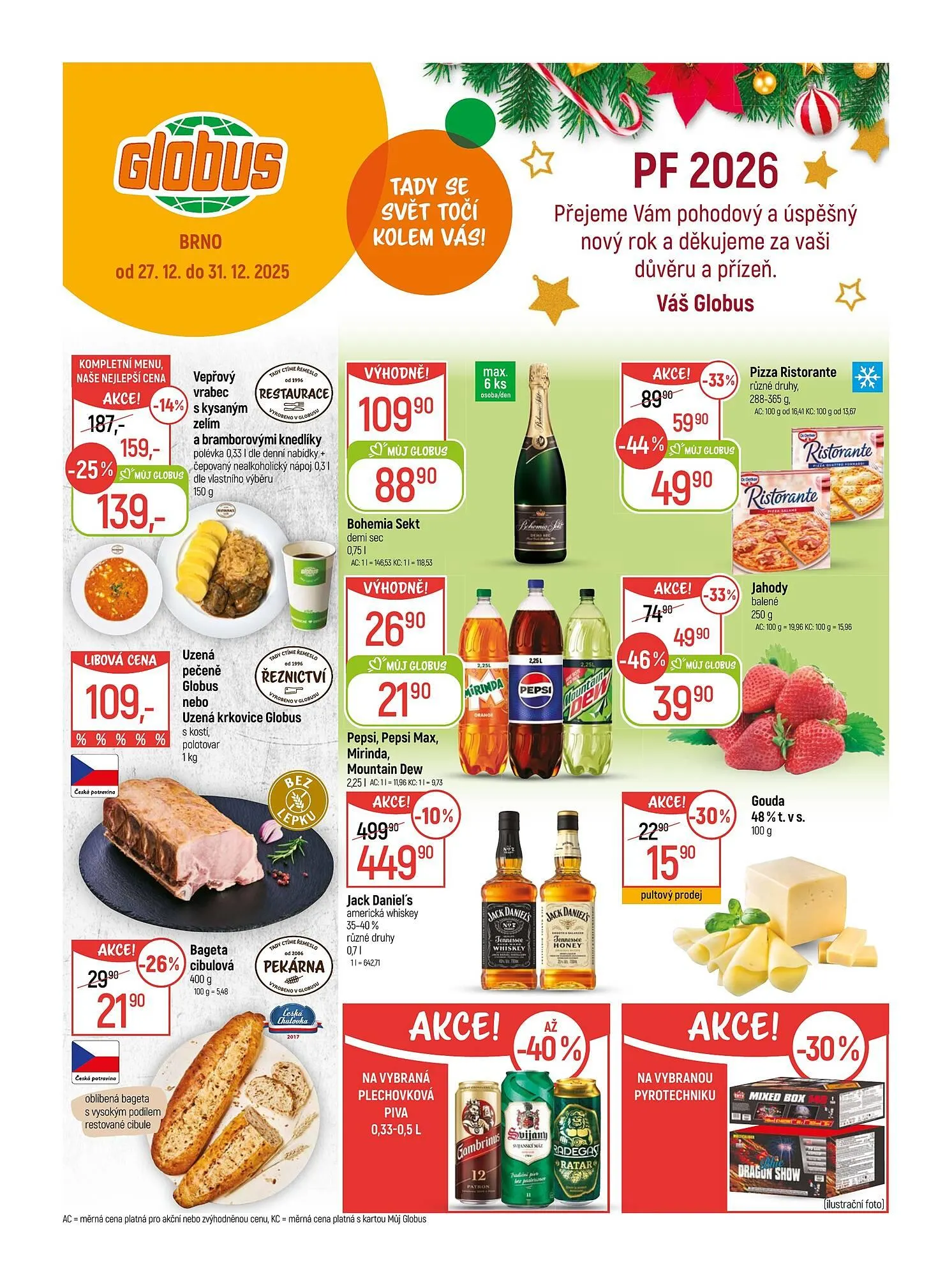 Globus leták - 27. prosince 31. prosince 2025 - Page 1