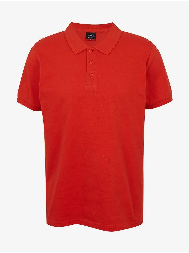 Červené pánské polo tričko SAM 73 Henry