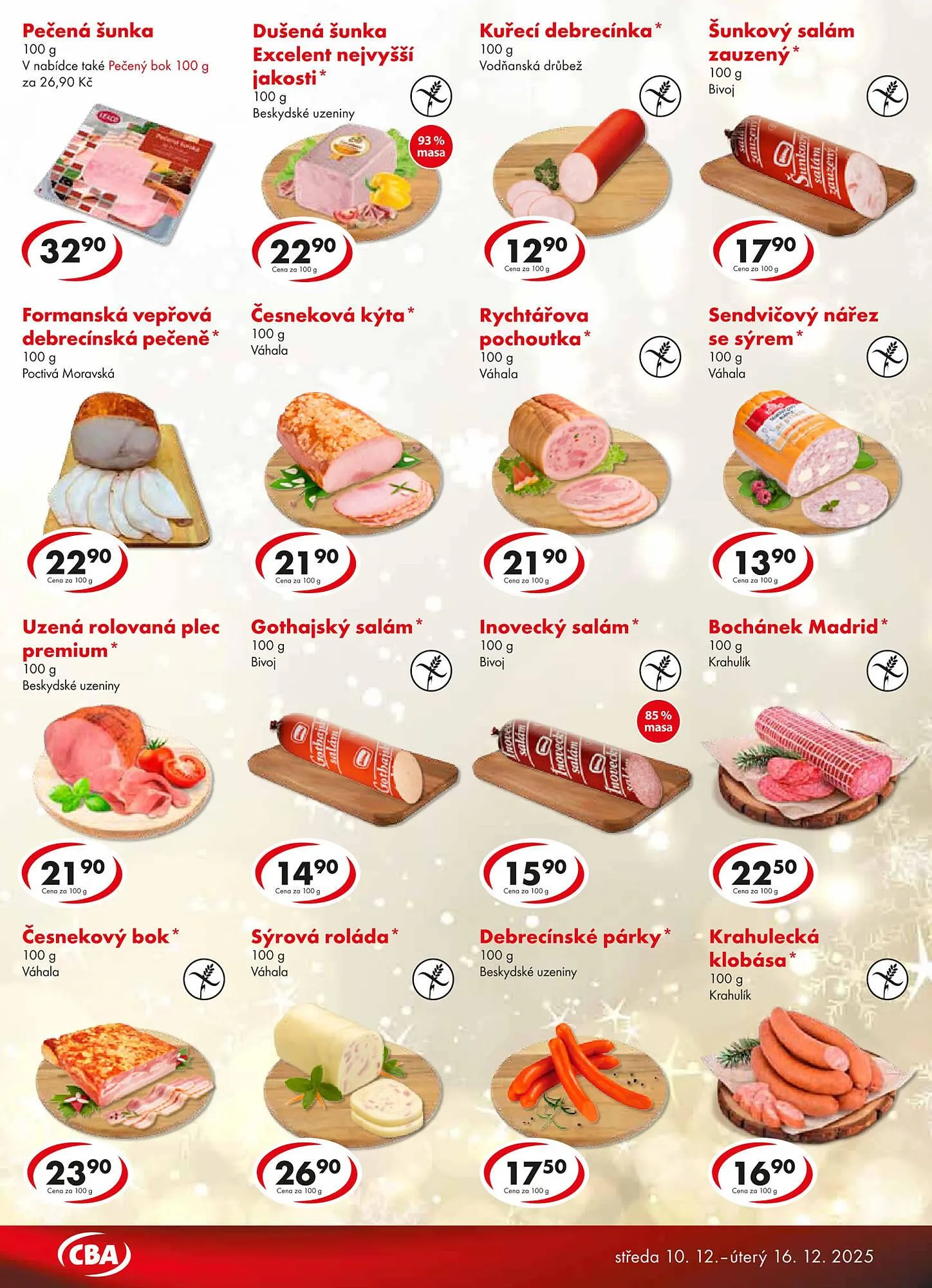 CBA leták - 10. prosince 16. prosince 2025 - Page 3