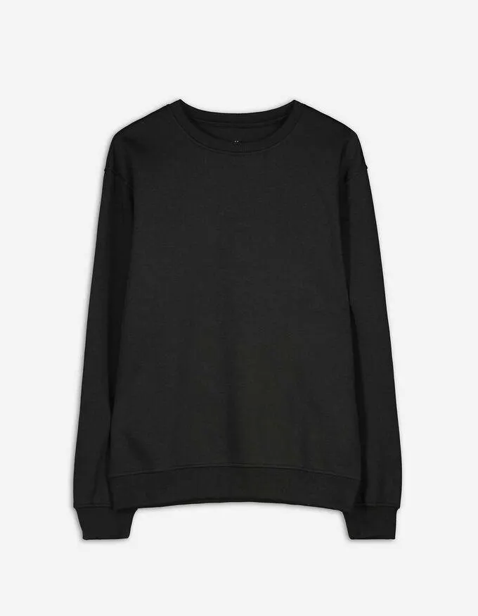 Sweat-shirt - Bords côtelés