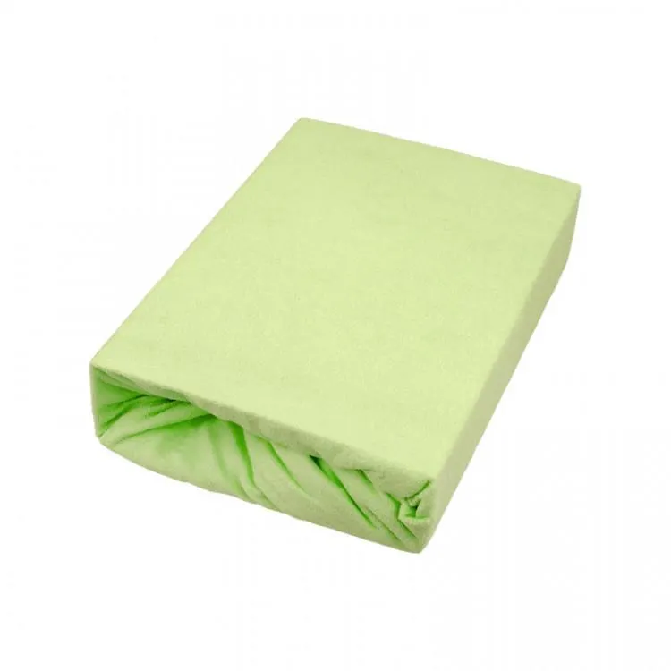 Prostěradlo froté Excellent světle zelená