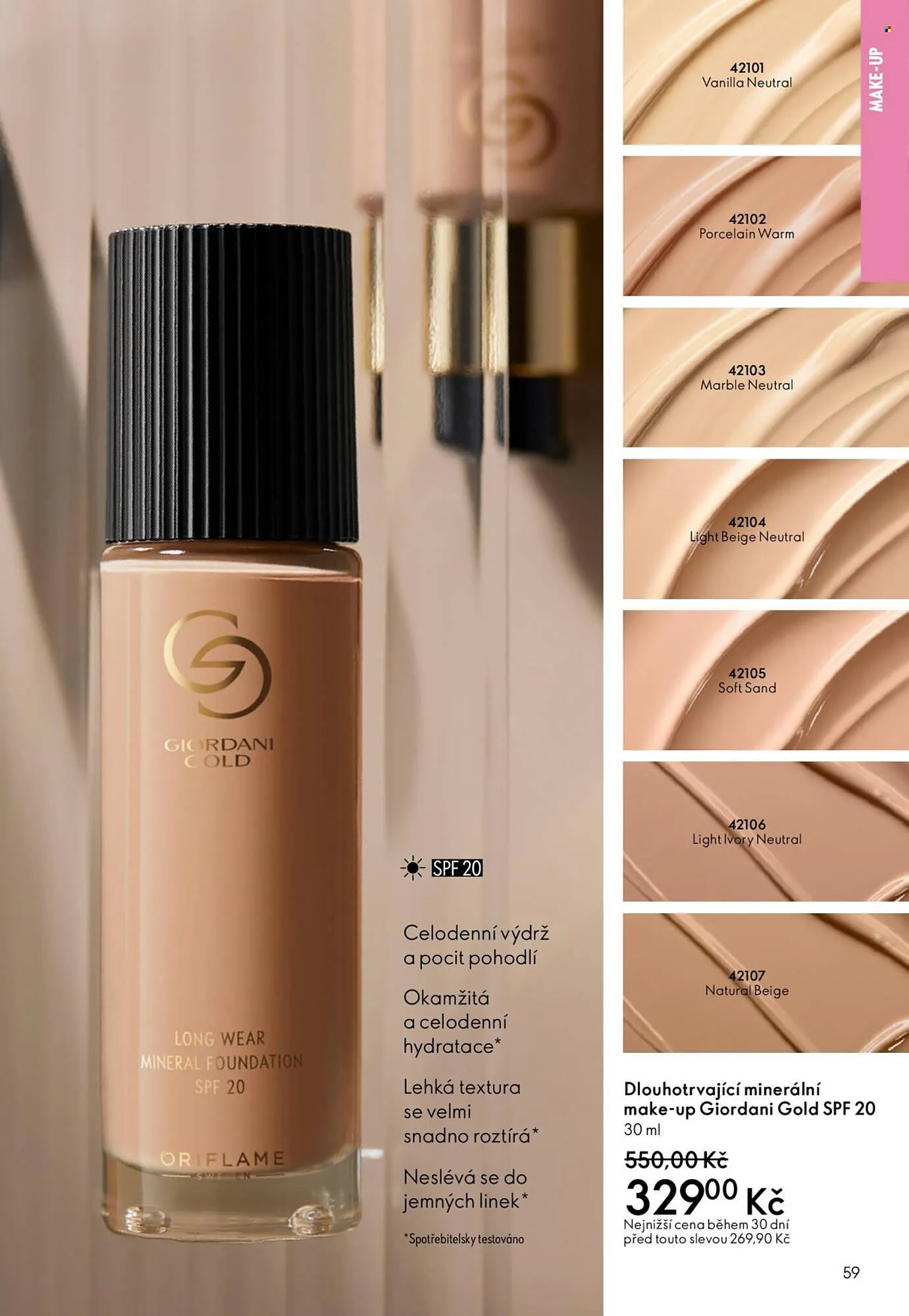 Oriflame leták - 3. prosince 29. prosince 2025 - Page 59