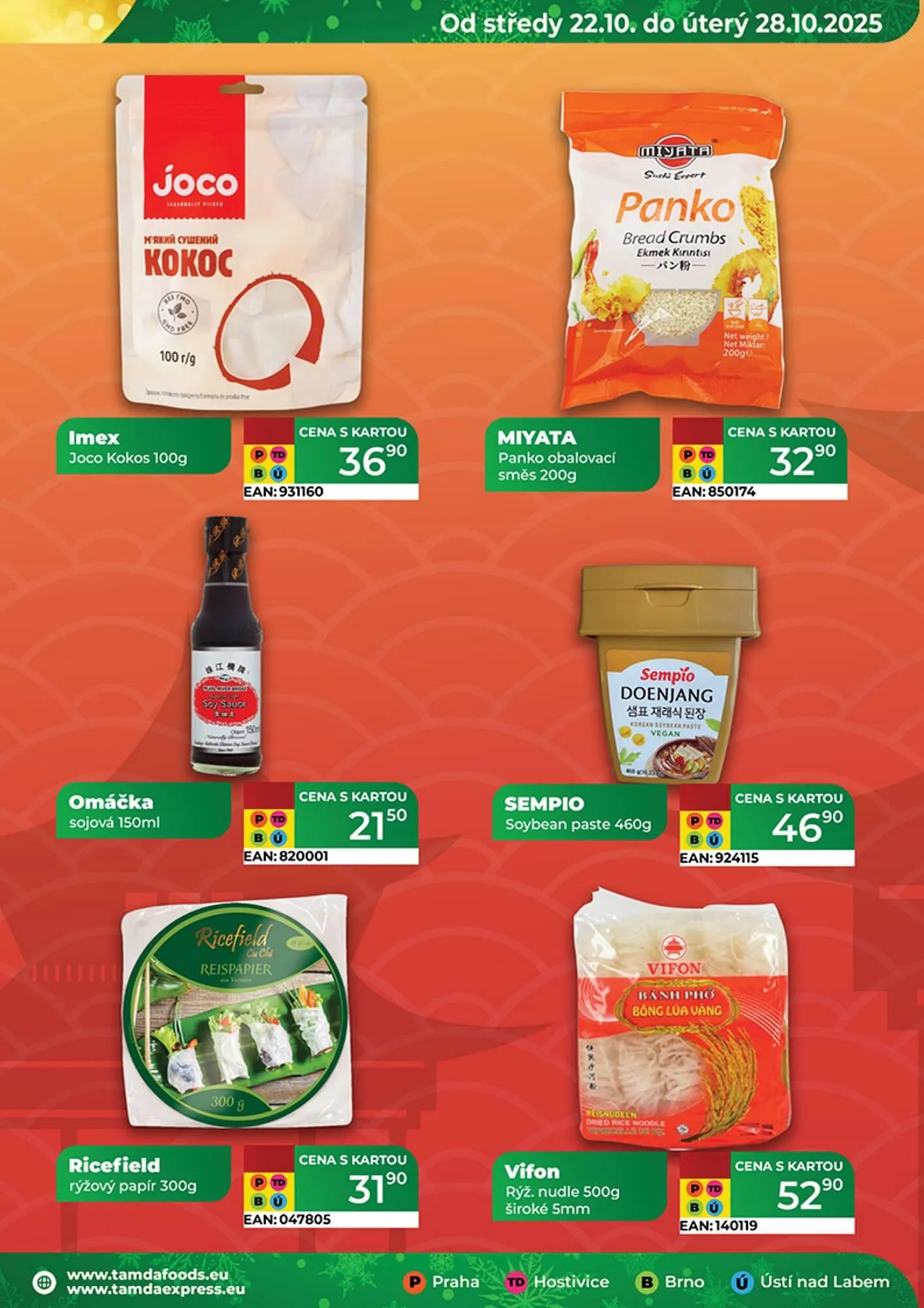Tamda Foods leták - 22. října 28. října 2025 - Page 29
