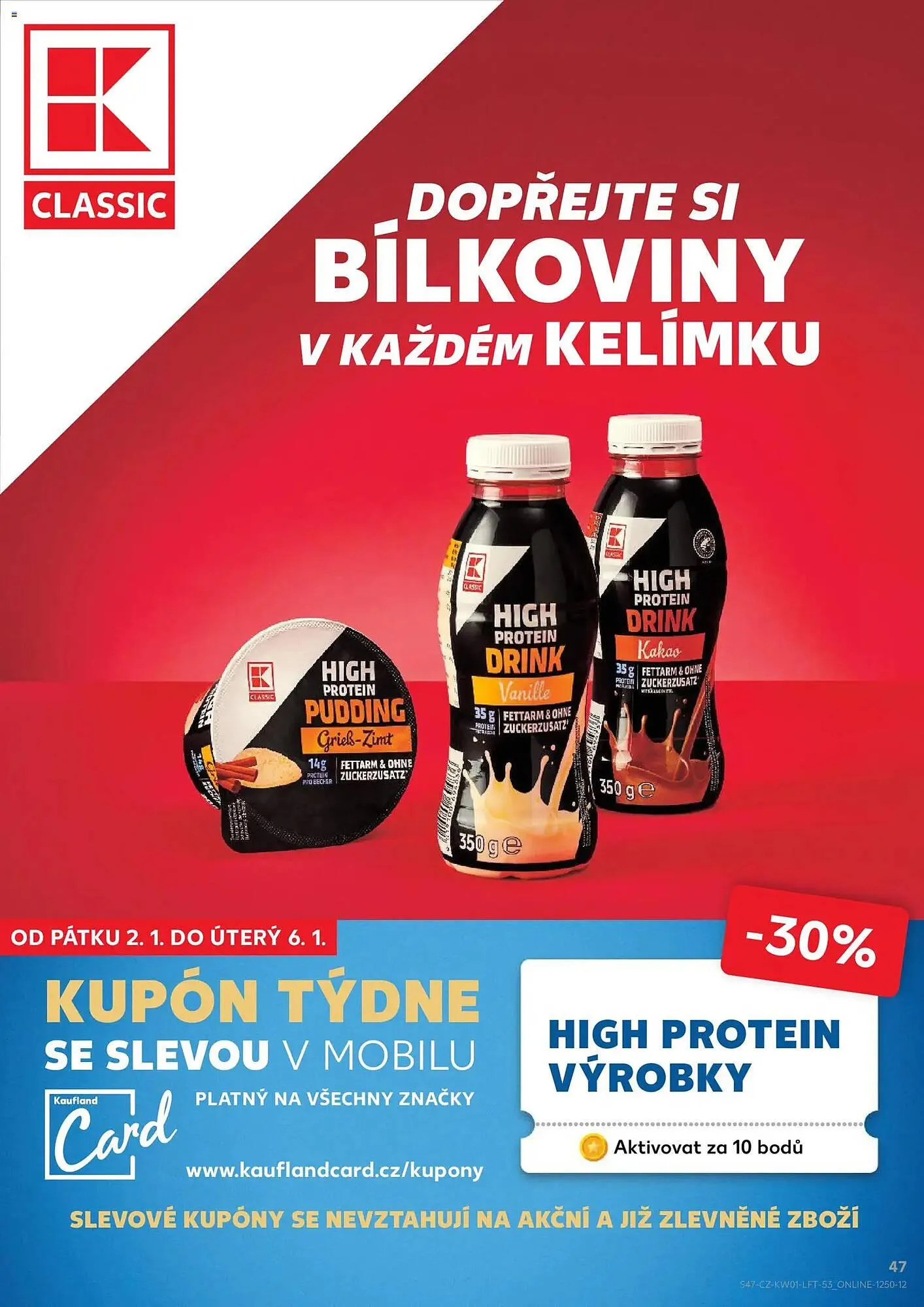 Kaufland leták - 2. ledna 6. ledna 2026 - Page 47