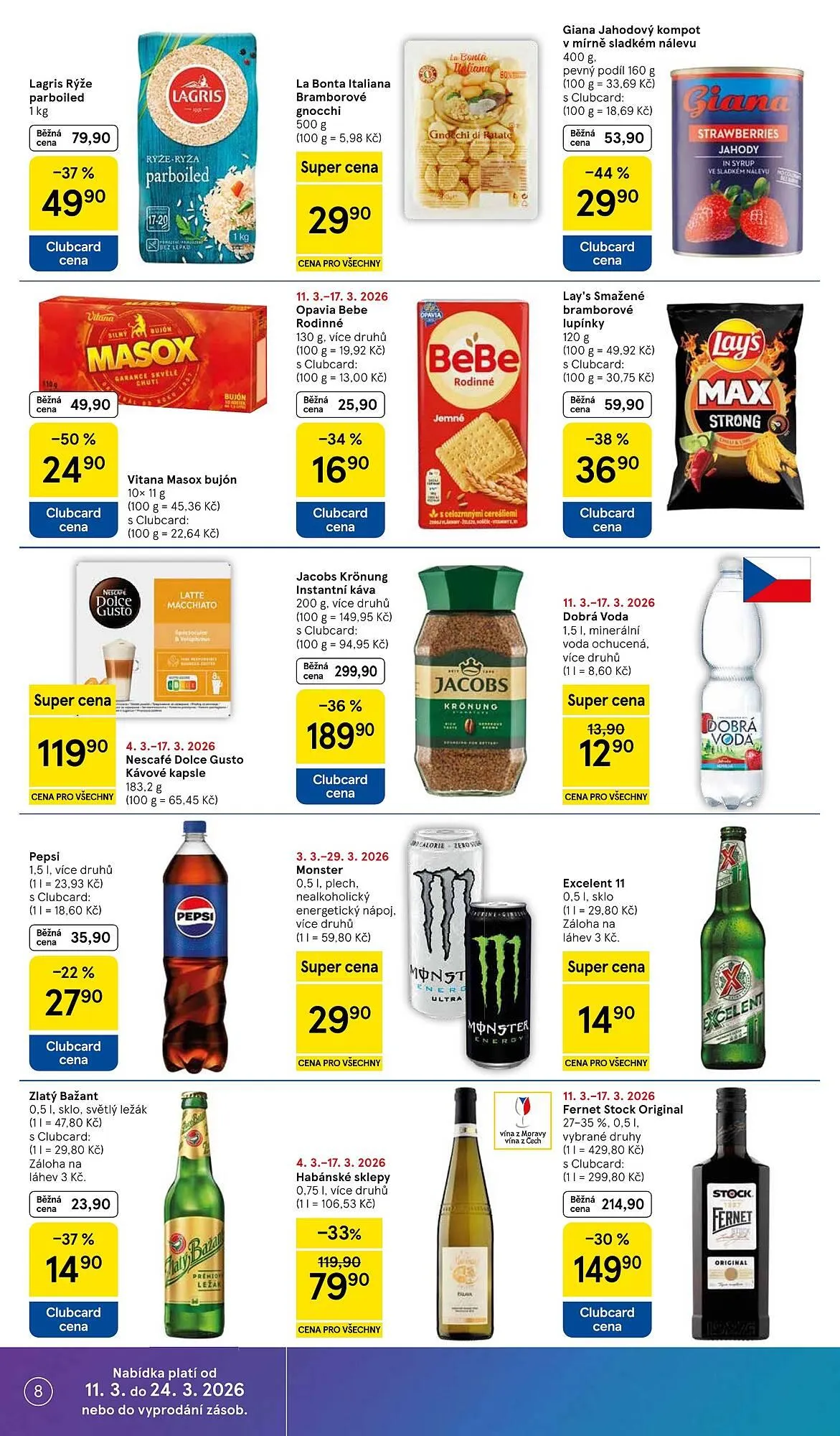 Tesco leták - 11. března 17. března 2026 - Page 8