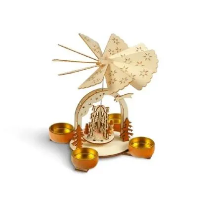 MFP Andělské zvonění přírodní BD-21611CP, 16 x 15 x 17,5 cm