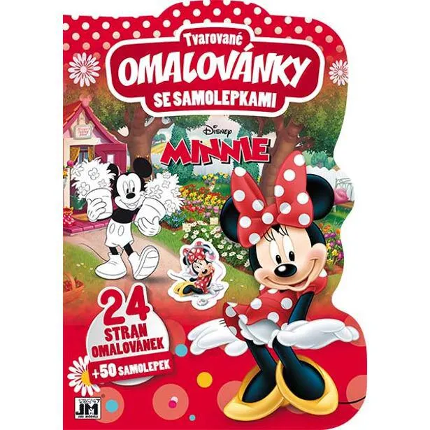 Tvarované omalovánky/ Minnie