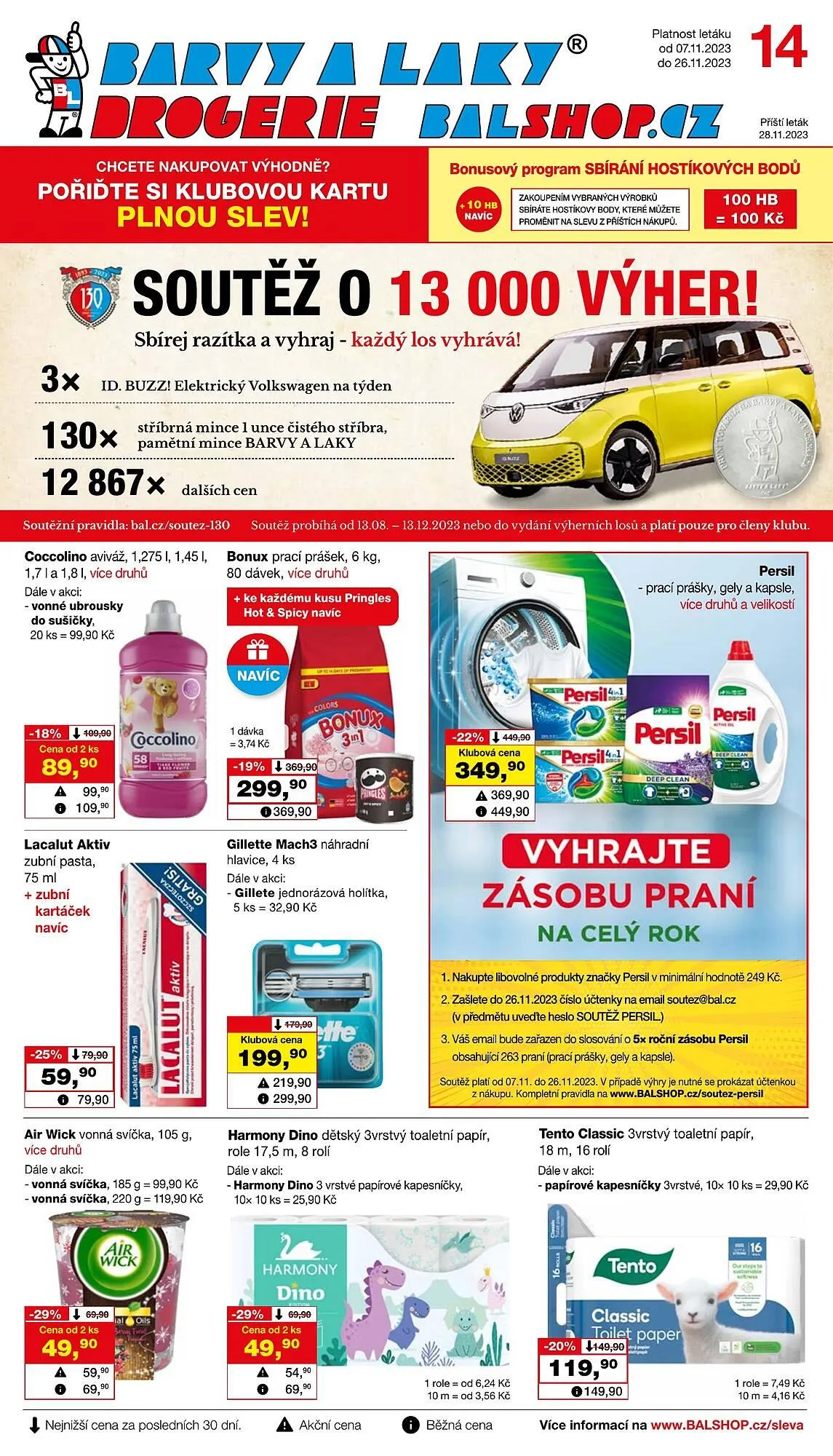 Barvy a laky drogerie leták - 1