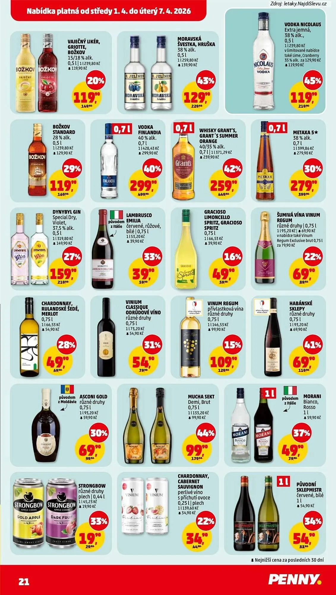 Penny Market leták - 1. dubna 7. dubna 2026 - Page 21