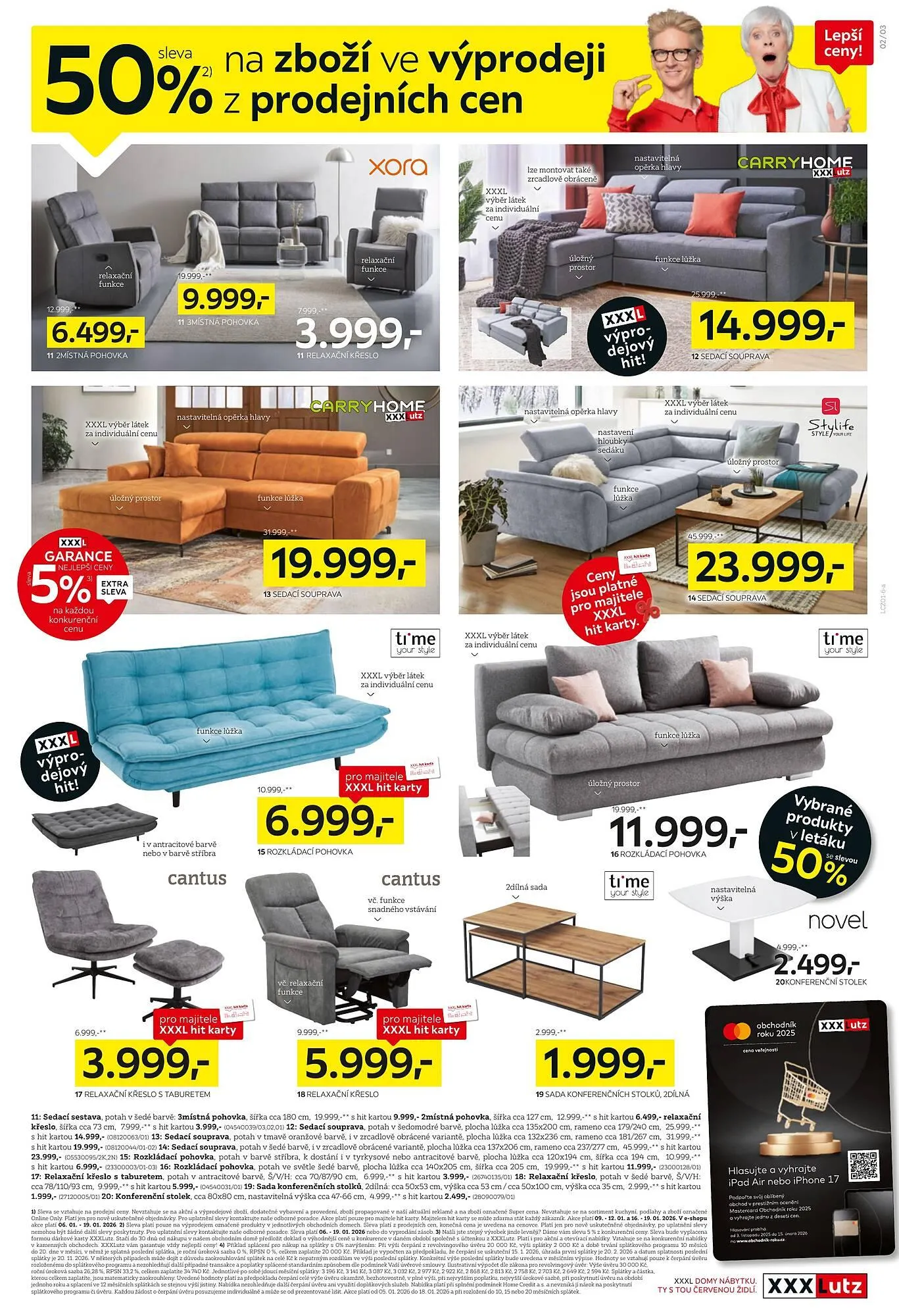 XXXLutz leták - 5. ledna 18. ledna 2026 - Page 3