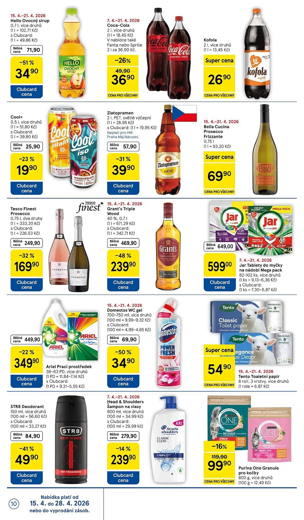 Tesco leták - 15. dubna 21. dubna 2026 - Page 10