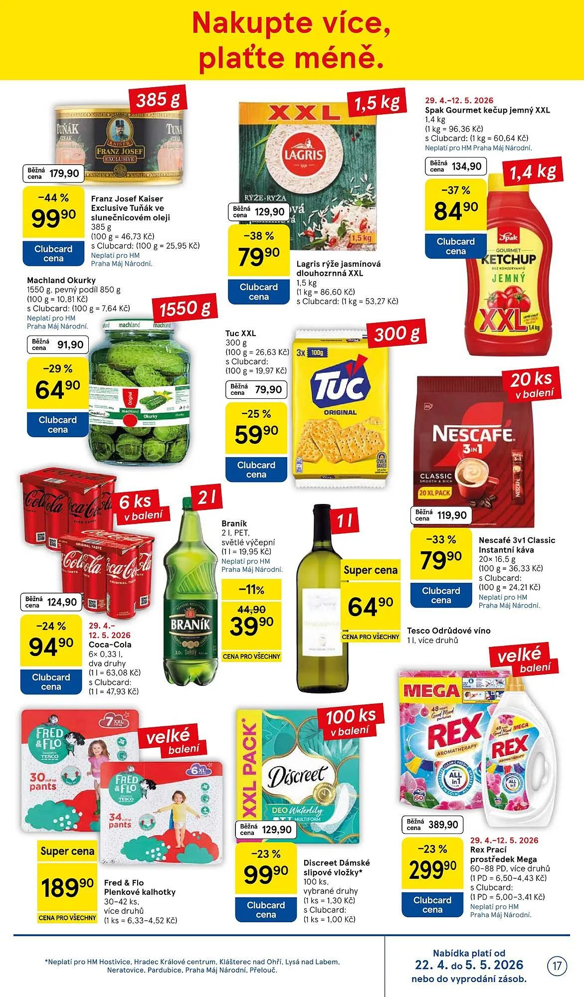 Tesco leták - 29. dubna 5. května 2026 - Page 17
