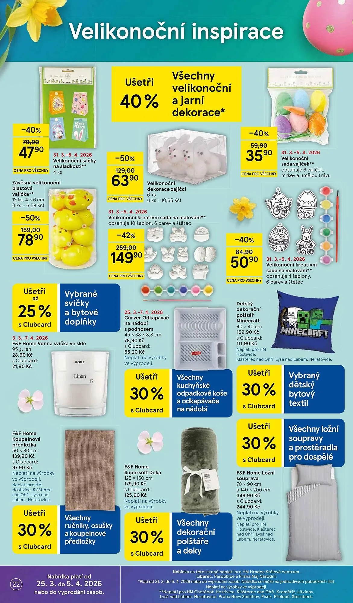 Tesco leták - 31. března 5. dubna 2026 - Page 22