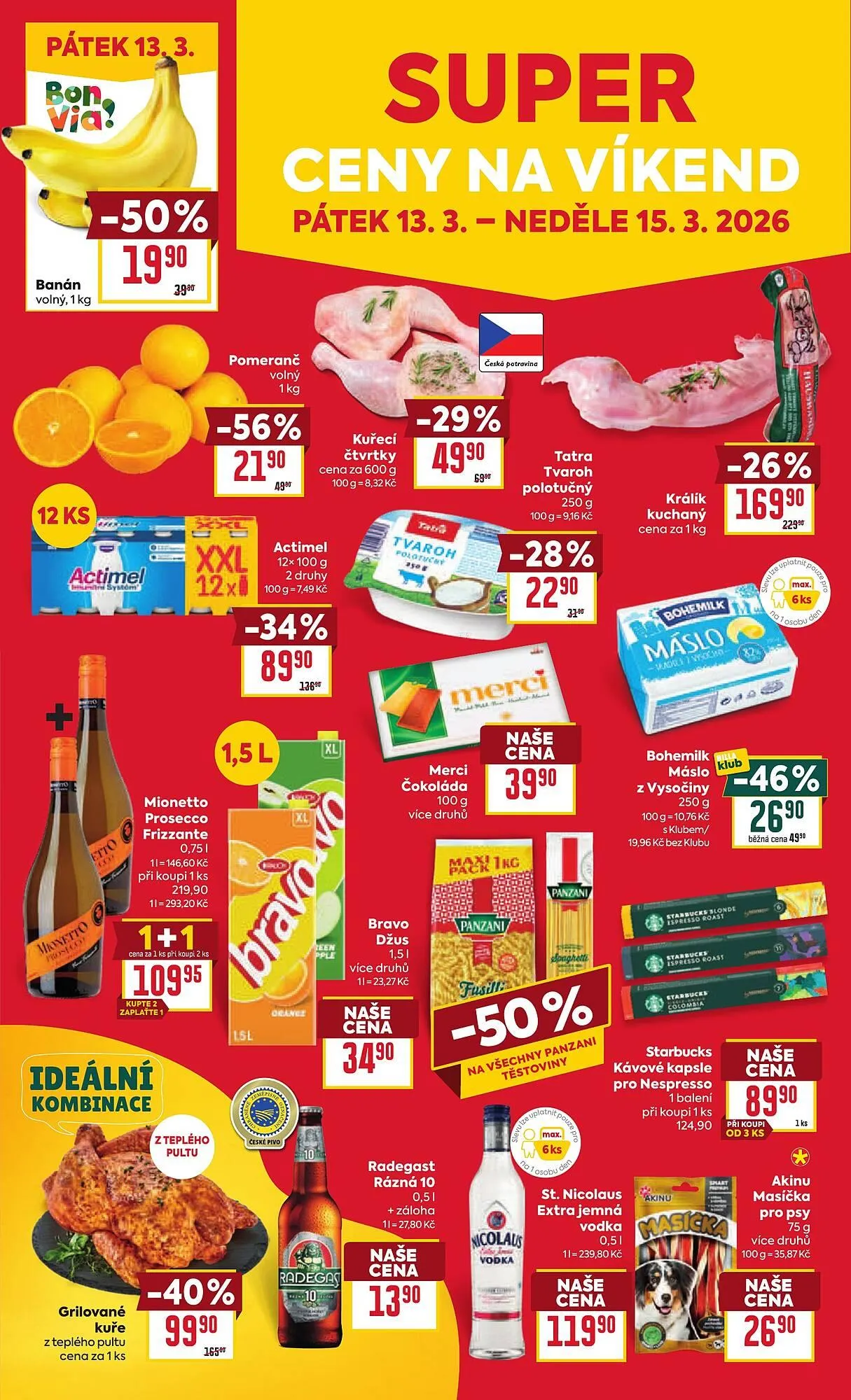 Billa leták - 11. března 17. března 2026 - Page 29