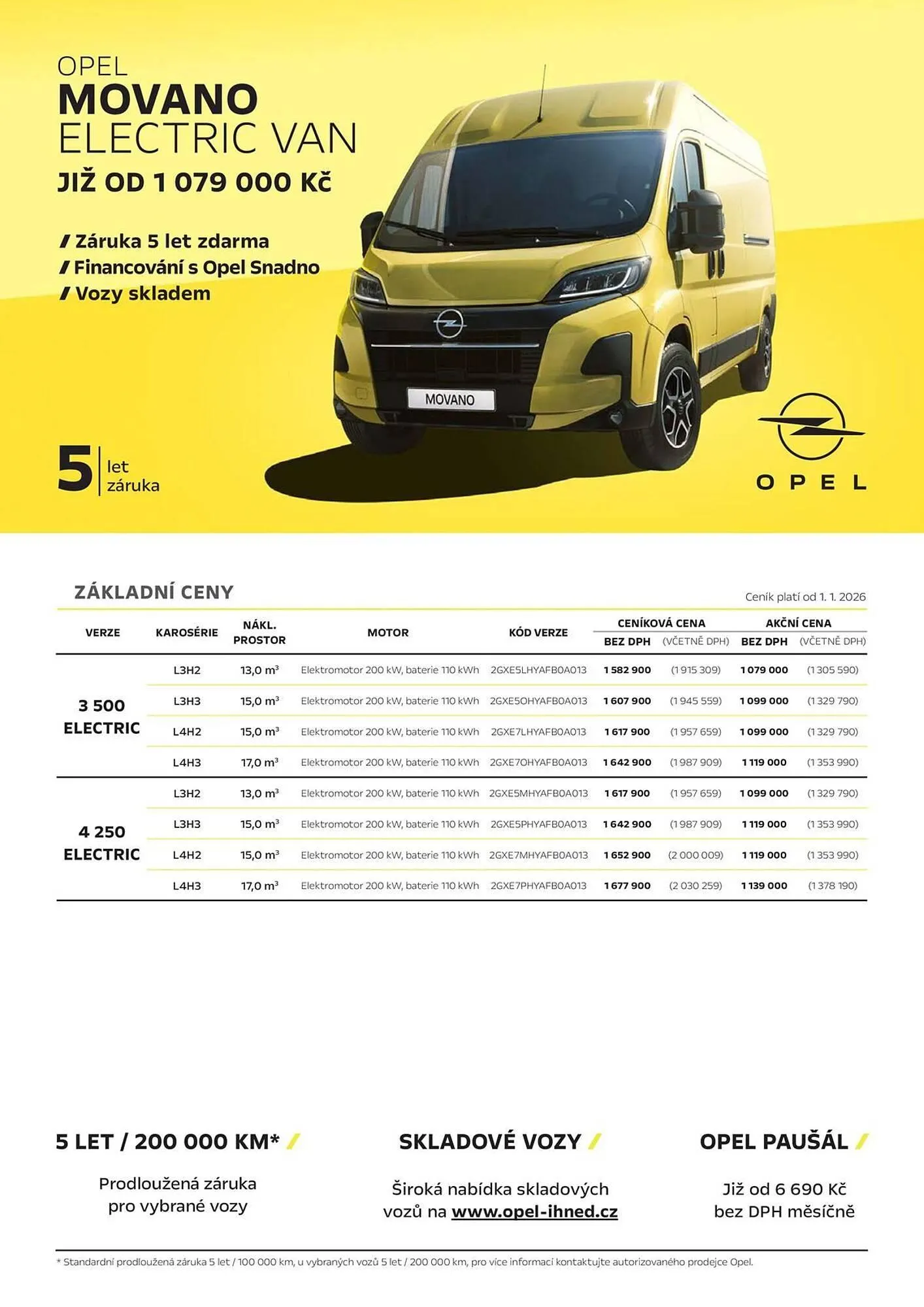 Opel leták - 27. ledna 31. března 2026 - Page 1