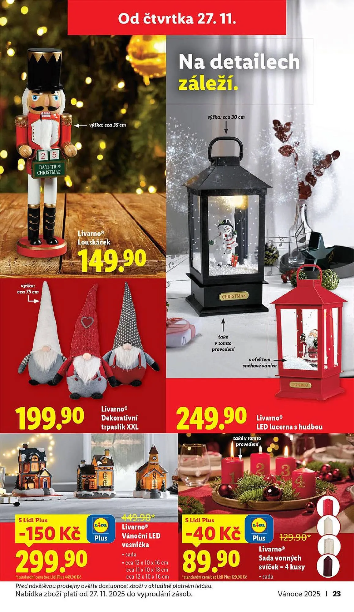 Lidl leták - 20. října 21. prosince 2025 - Page 23
