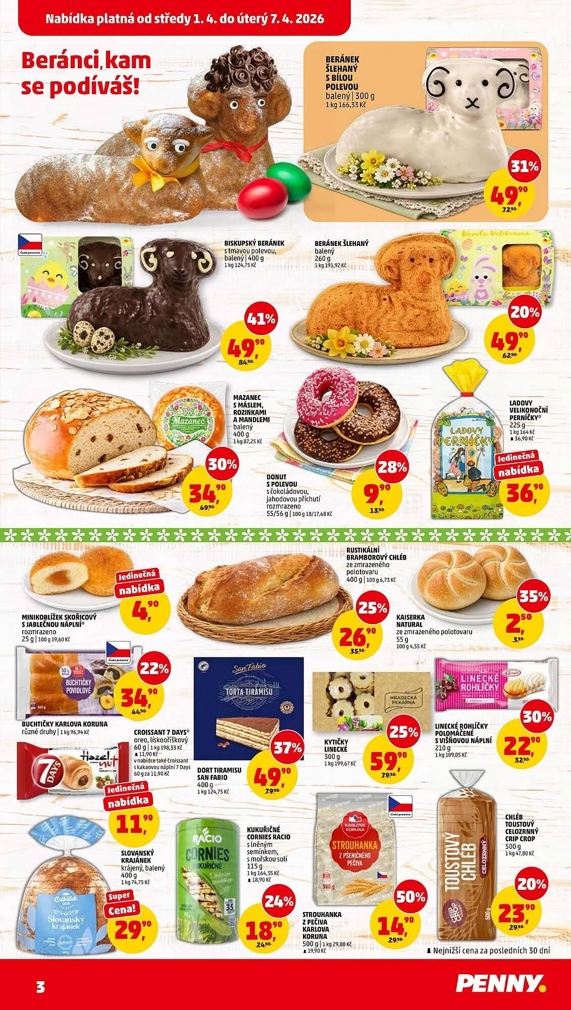Penny Market leták - 1. dubna 7. dubna 2026 - Page 3