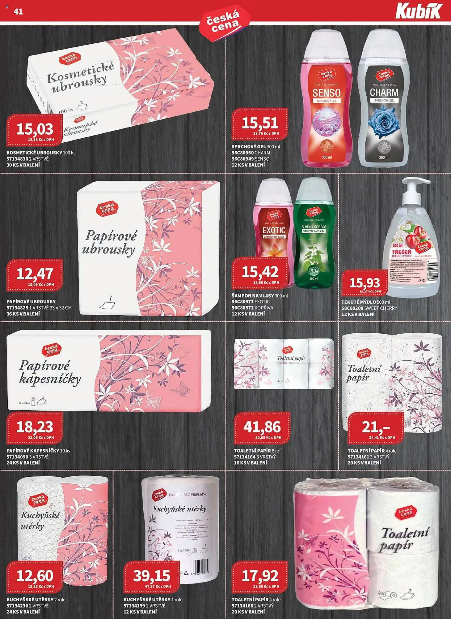 Kubík potraviny leták - 1. března 31. března 2026 - Page 41