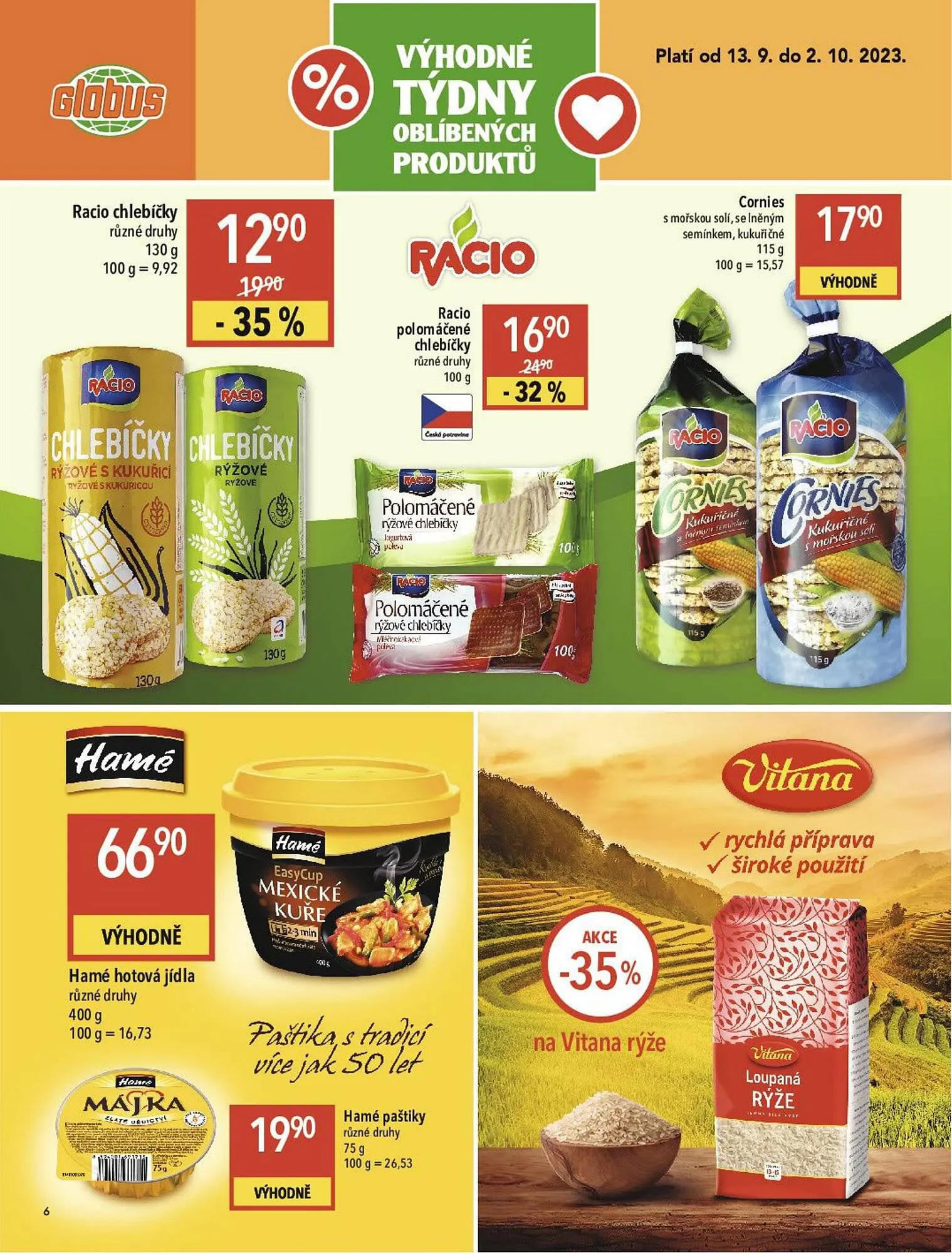 Globus leták - 13. září 2. října 2023 - Page 6