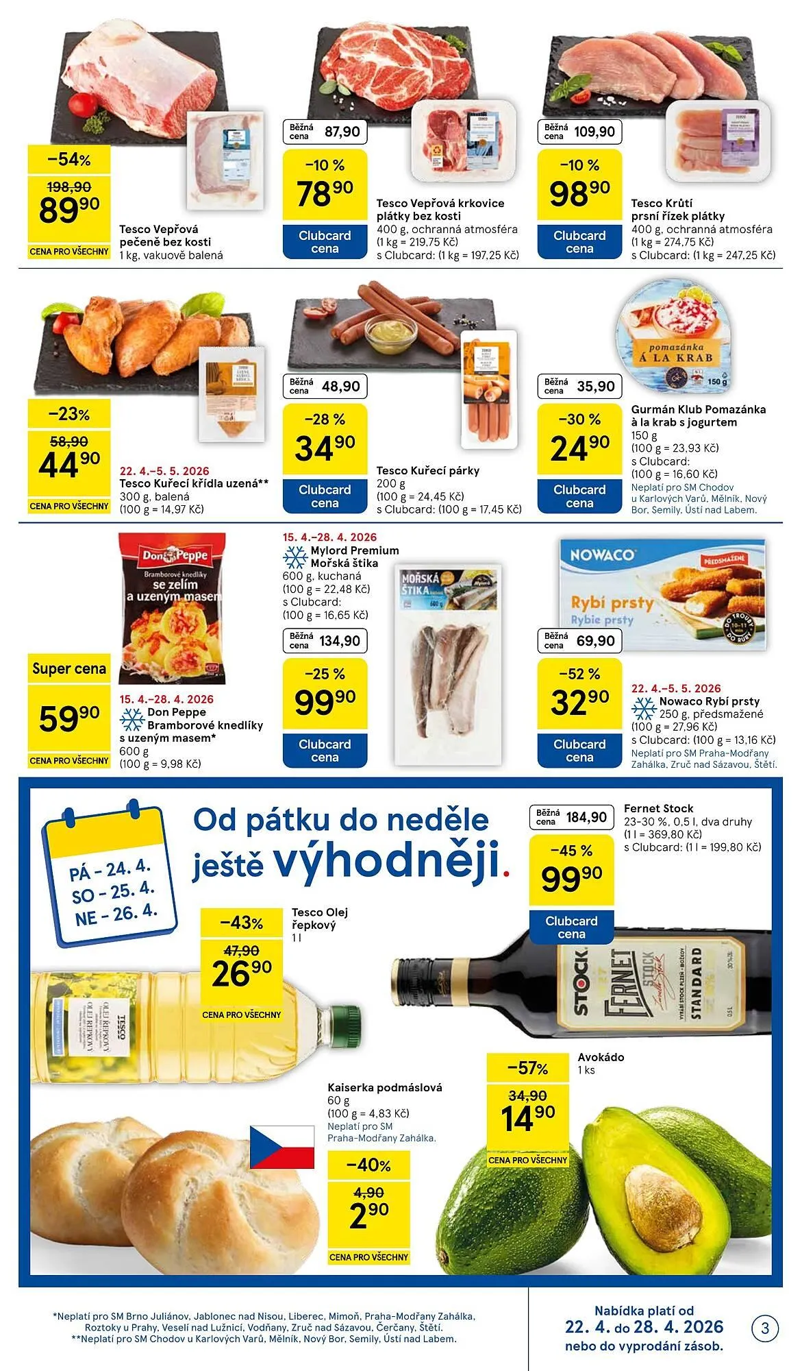 Tesco leták - 22. dubna 28. dubna 2026 - Page 3