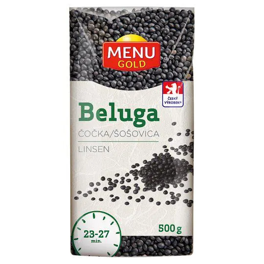 Menu Gold Beluga Lentils 500g