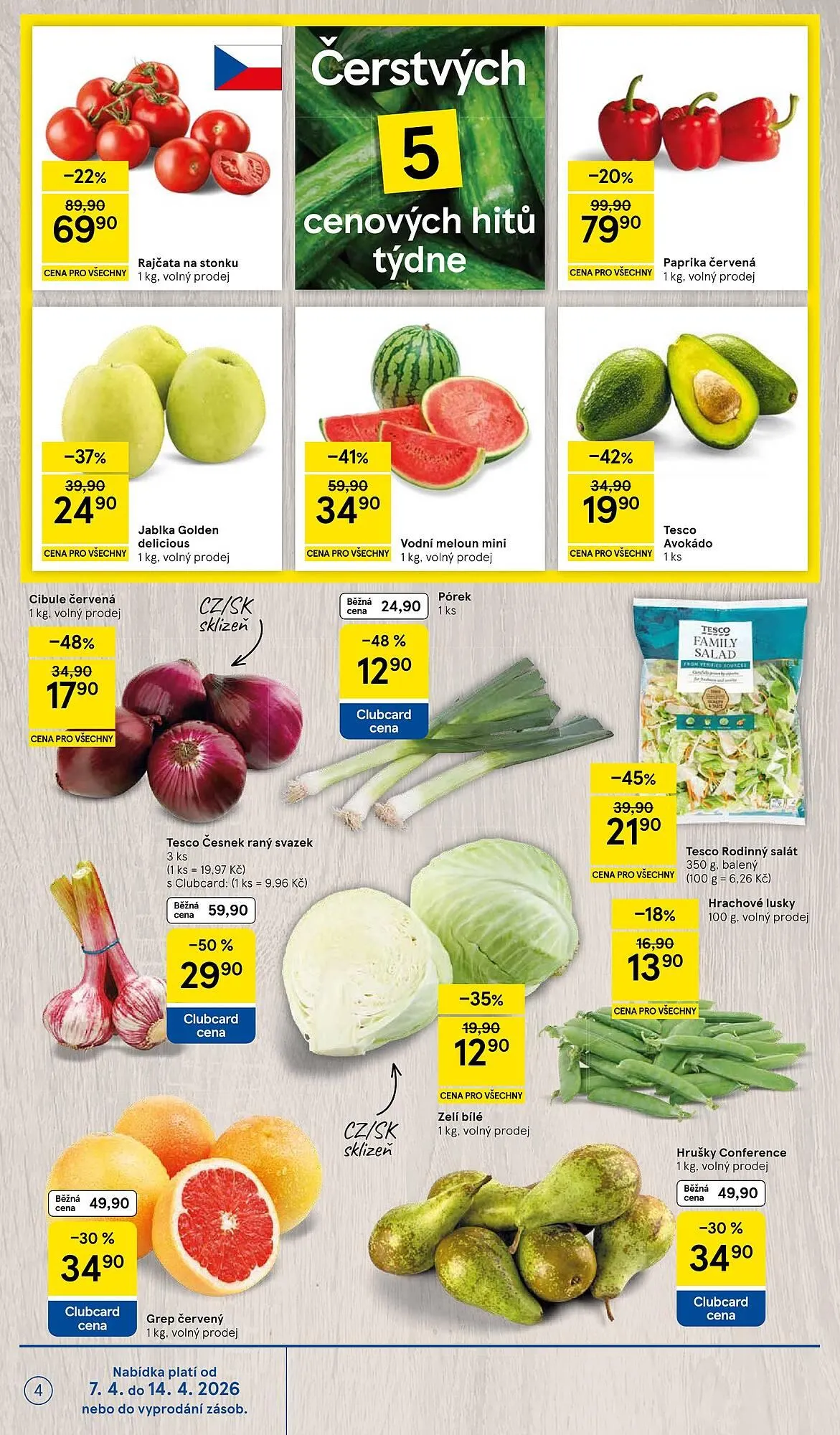 Tesco leták - 7. dubna 14. dubna 2026 - Page 4