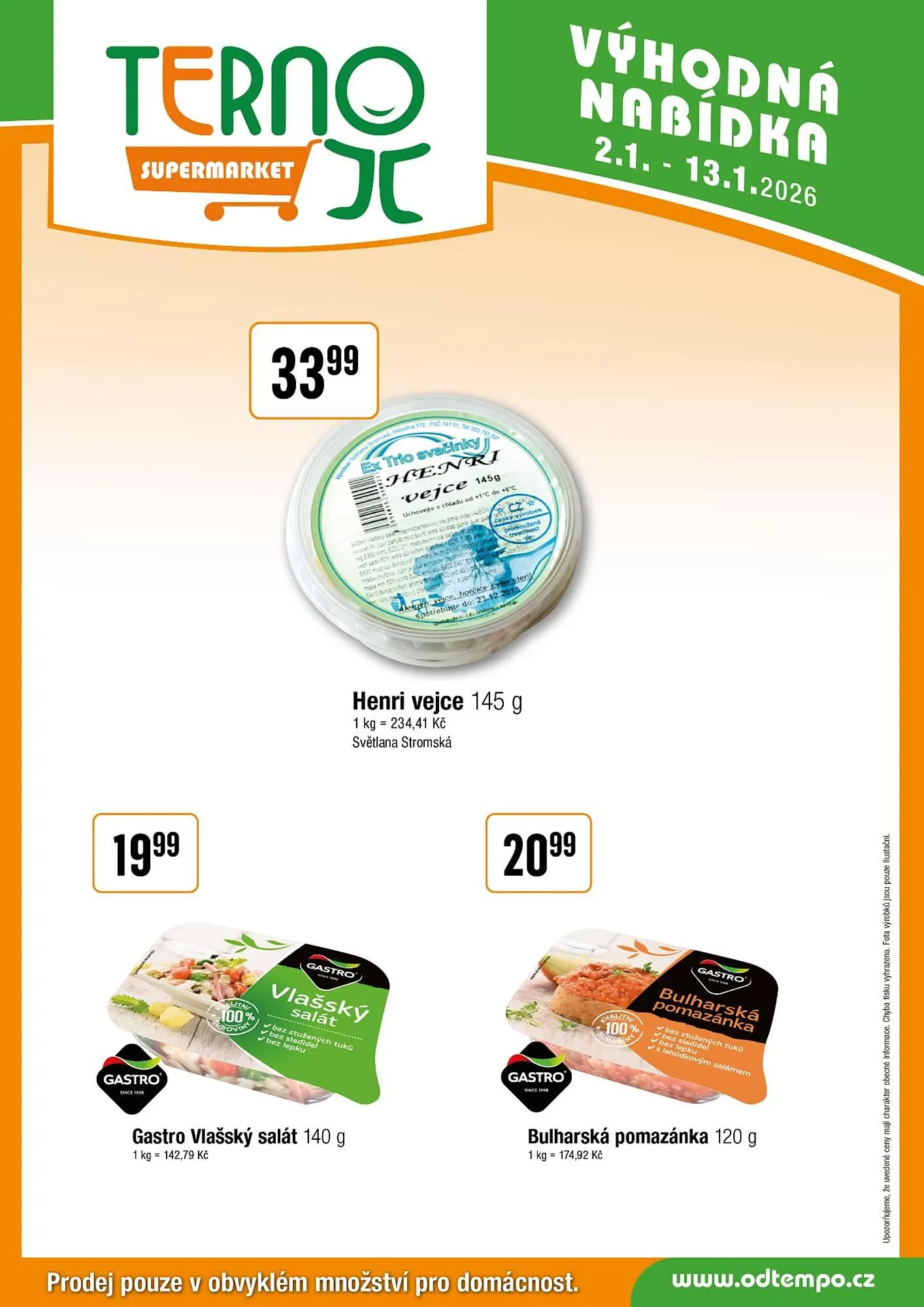 TEMPO leták - 2. ledna 13. ledna 2026 - Page 10