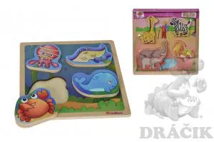 Dřevěná vkládačka