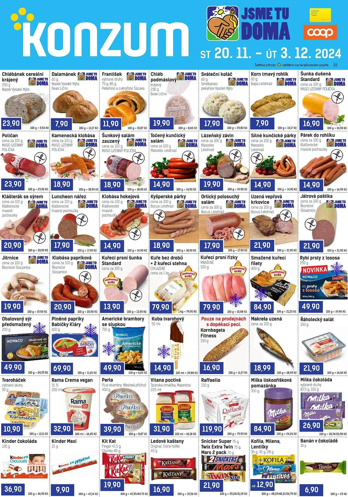 Konzum leták - 20. listopadu 3. prosince 2024 - Page 13