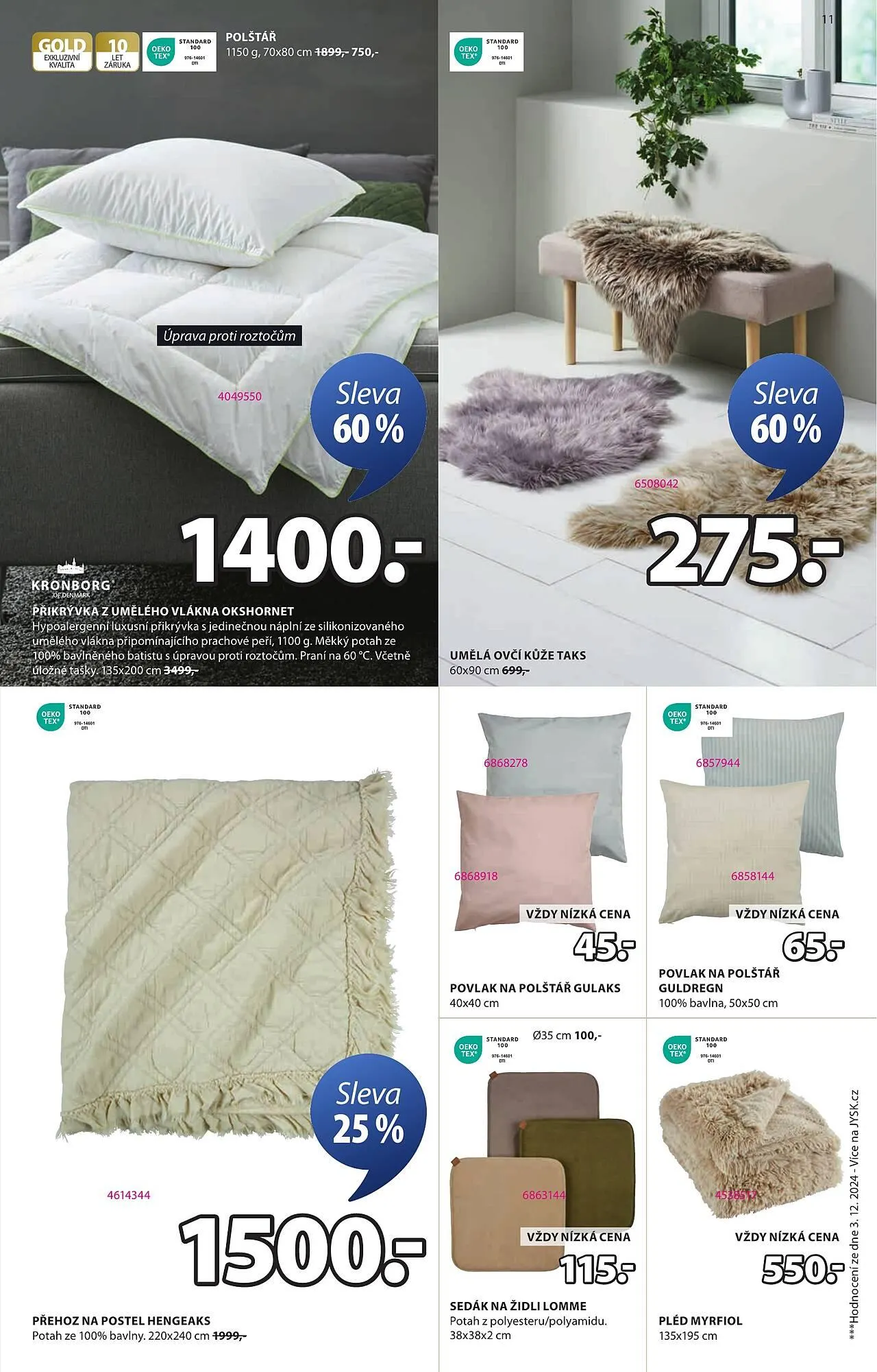 JYSK leták - 3. února 9. března 2025 - Page 11