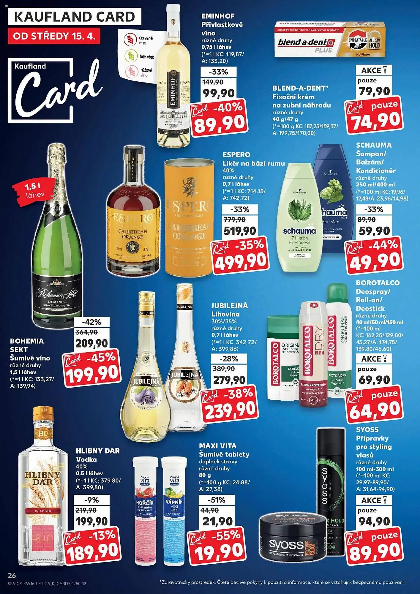 Kaufland leták - 15. dubna 21. dubna 2026 - Page 26