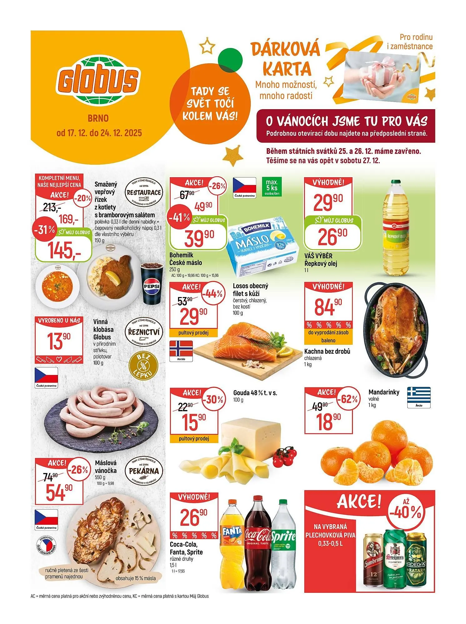 Globus leták - 17. prosince 24. prosince 2025 - Page 1