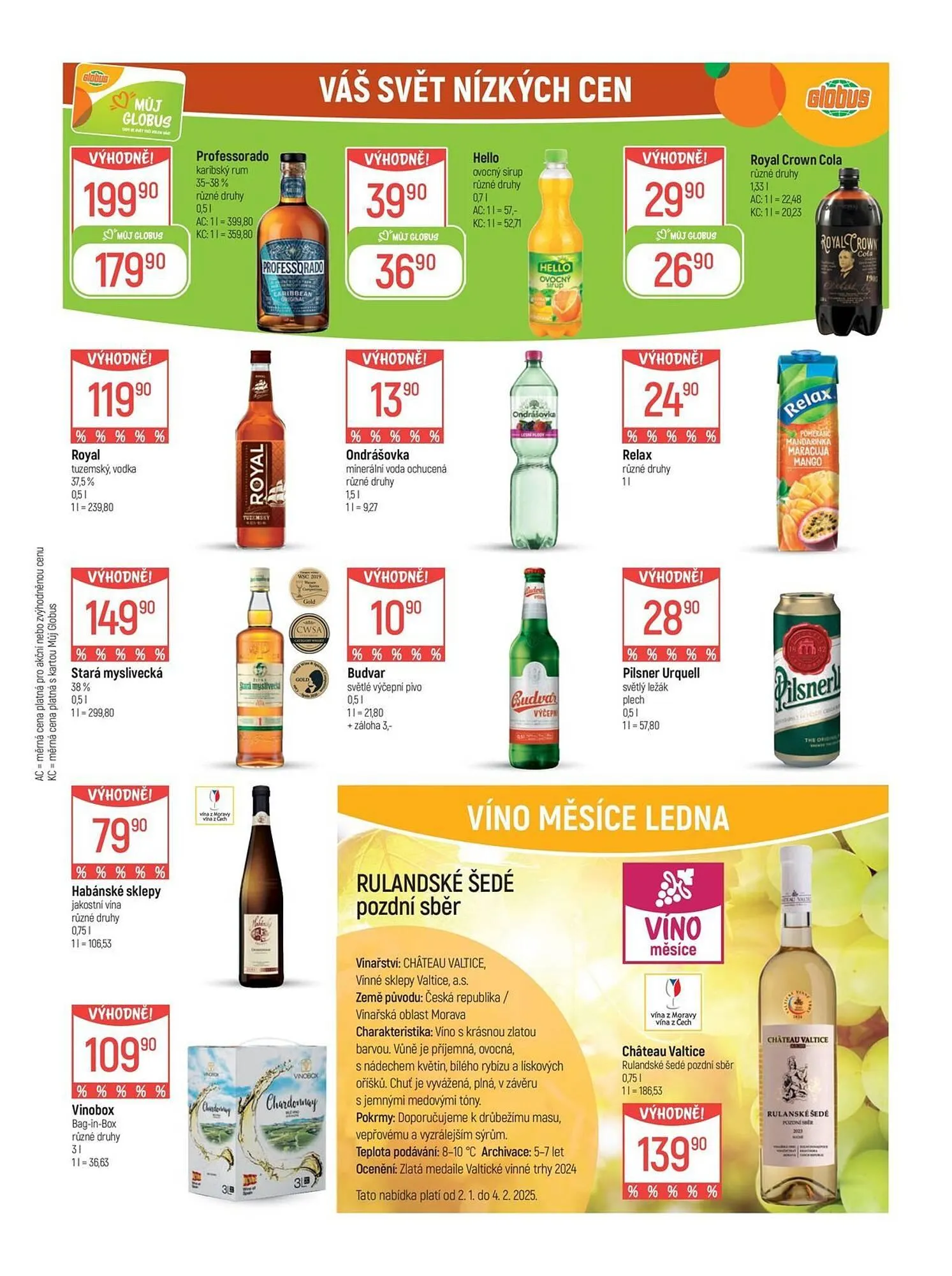 Globus leták - 2. ledna 7. ledna 2025 - Page 24