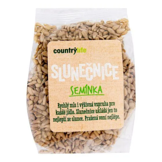 Slunečnicová semínka 250 g COUNTRY LIFE