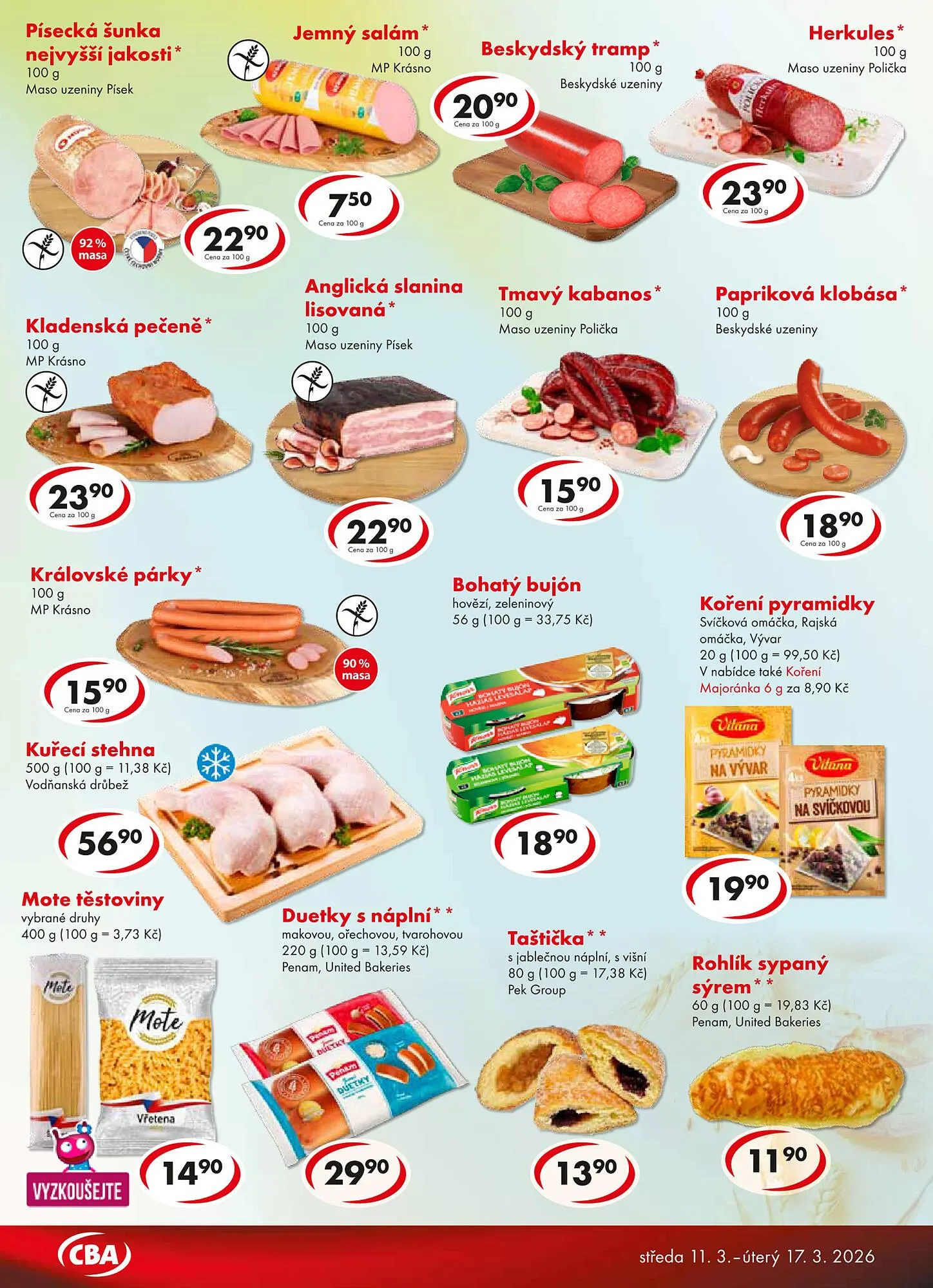 CBA leták - 11. března 17. března 2026 - Page 3