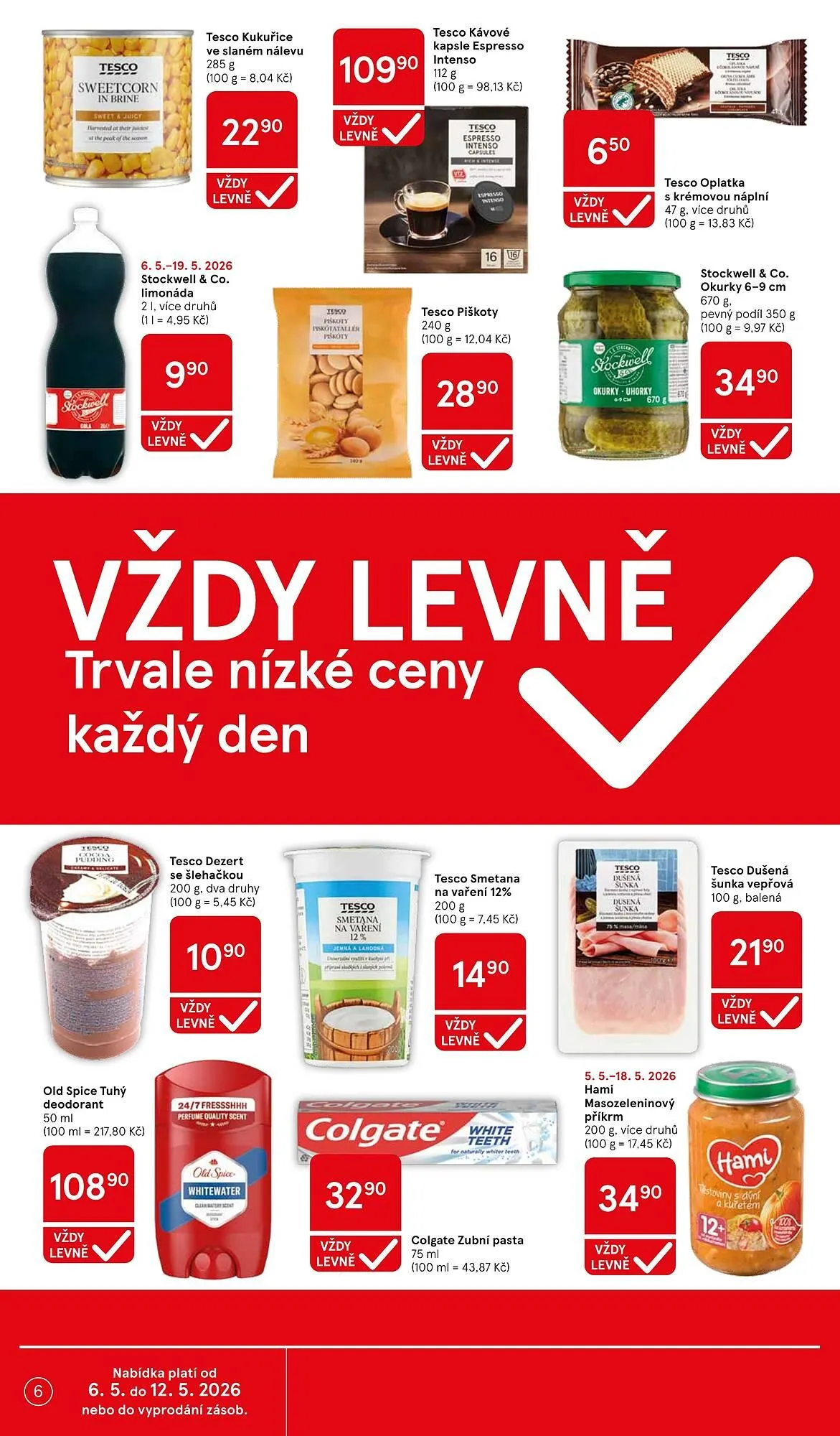 Tesco leták - 6. května 12. května 2026 - Page 6