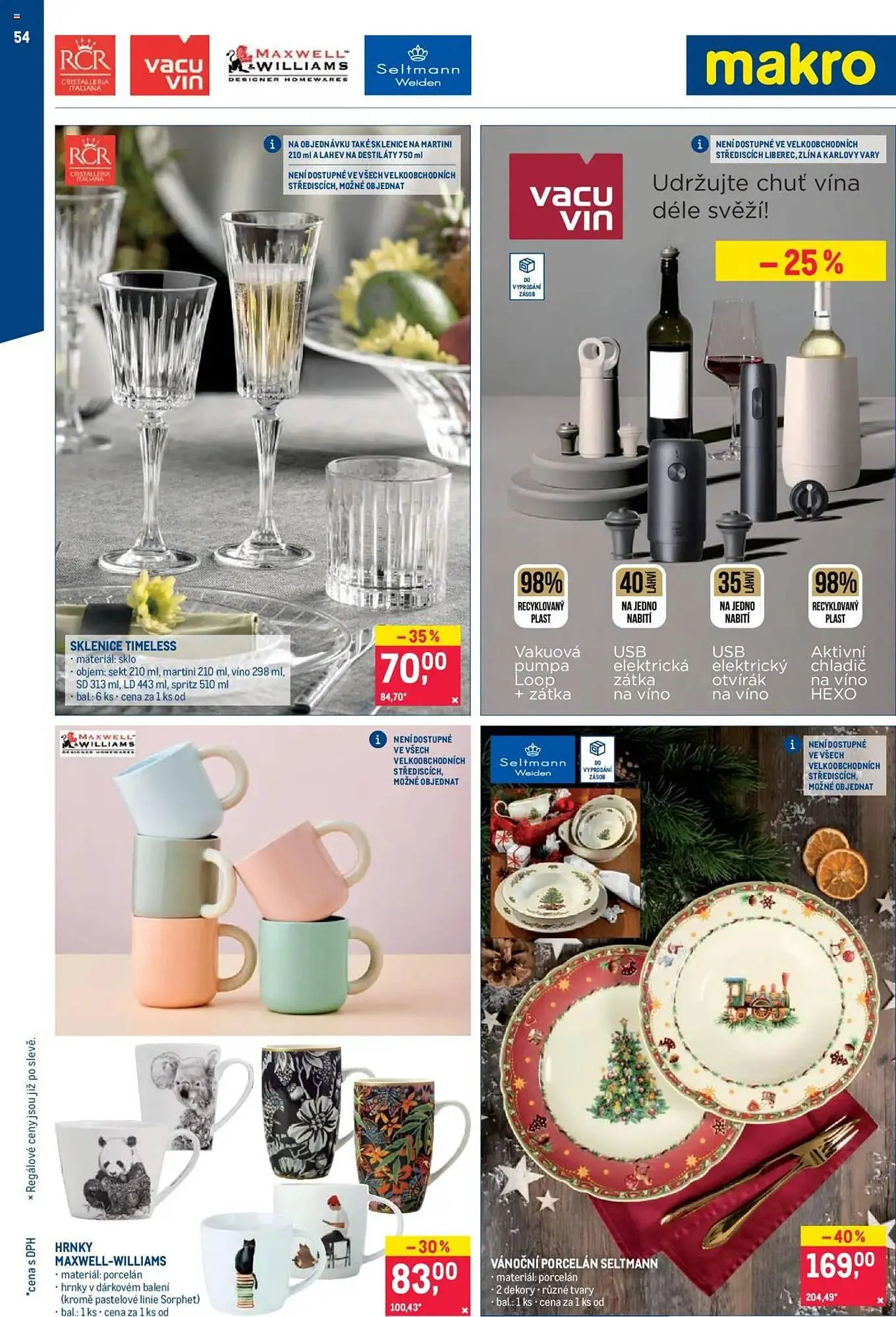 Makro leták - 4. prosince 31. prosince 2024 - Page 54