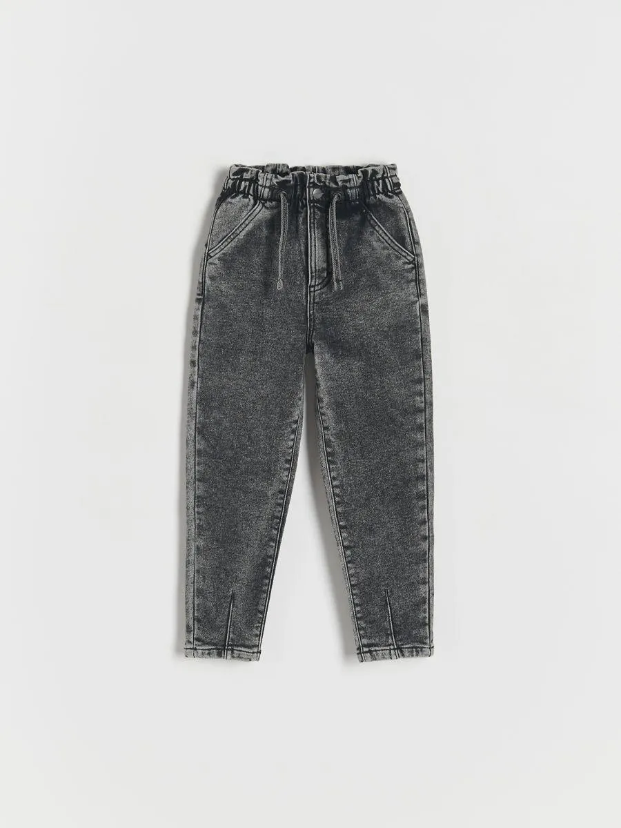 Džíny baggy zateplené