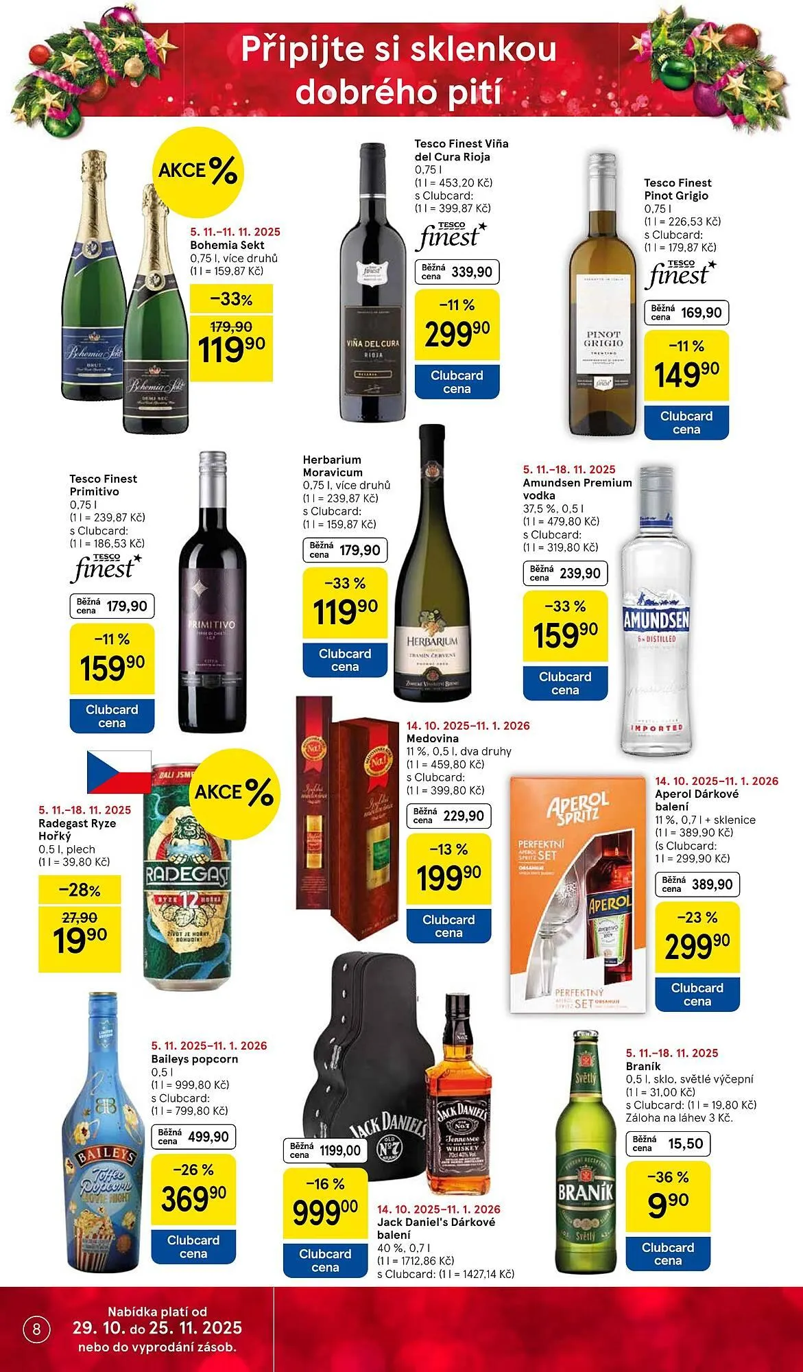Tesco leták - 5. listopadu 11. listopadu 2025 - Page 8