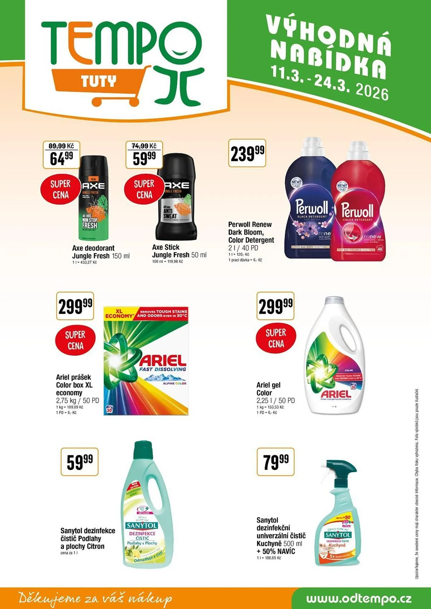 TEMPO leták - 11. března 24. března 2026 - Page 14