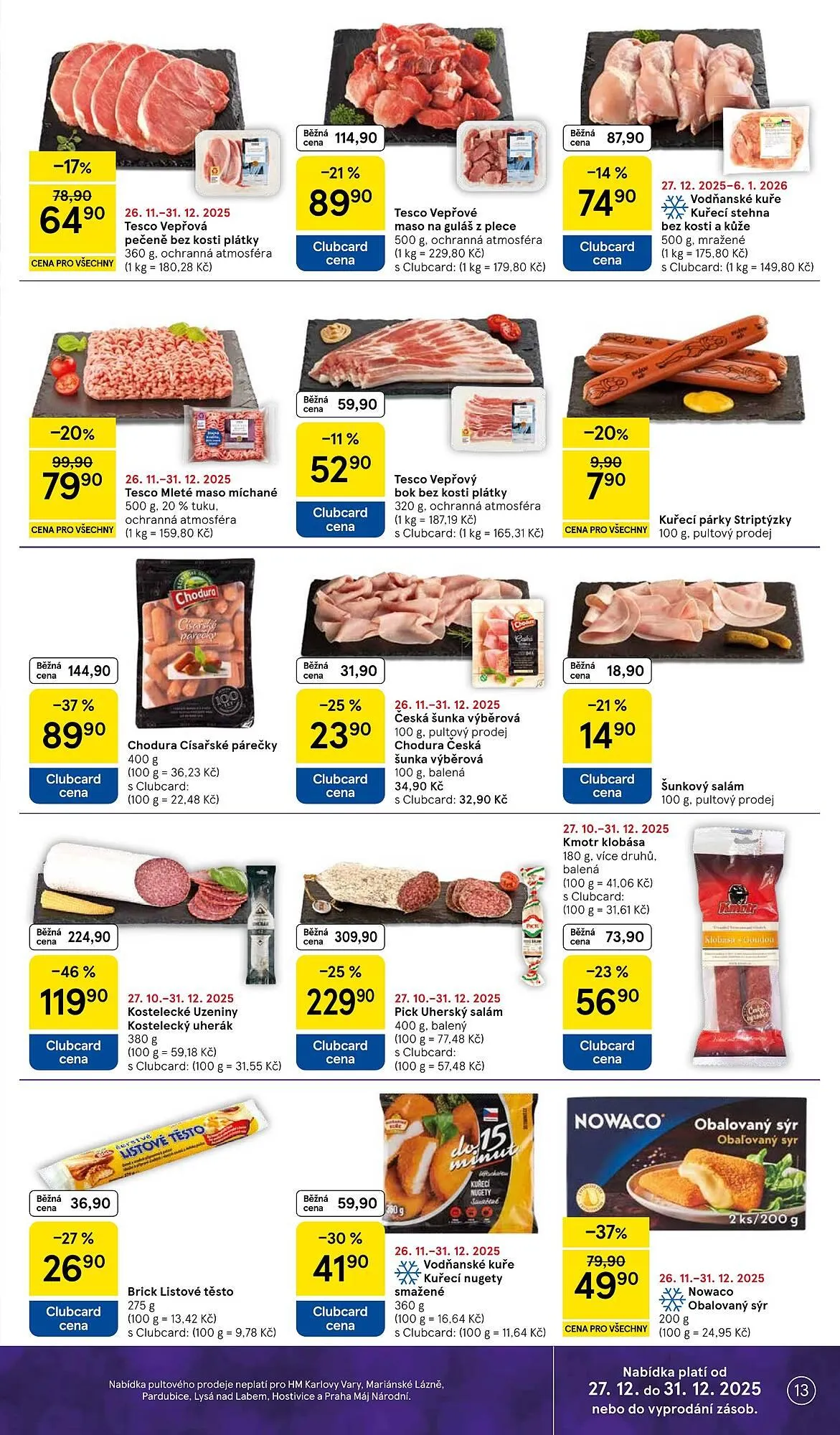 Tesco leták - 27. prosince 31. prosince 2025 - Page 13