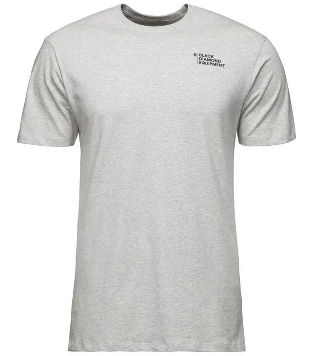 Triko BLACK DIAMOND M HERITAGE EQUIPMENT TEE Man