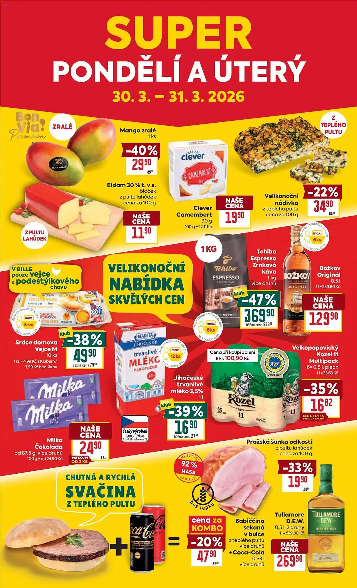 Billa leták - 25. března 31. března 2026 - Page 30