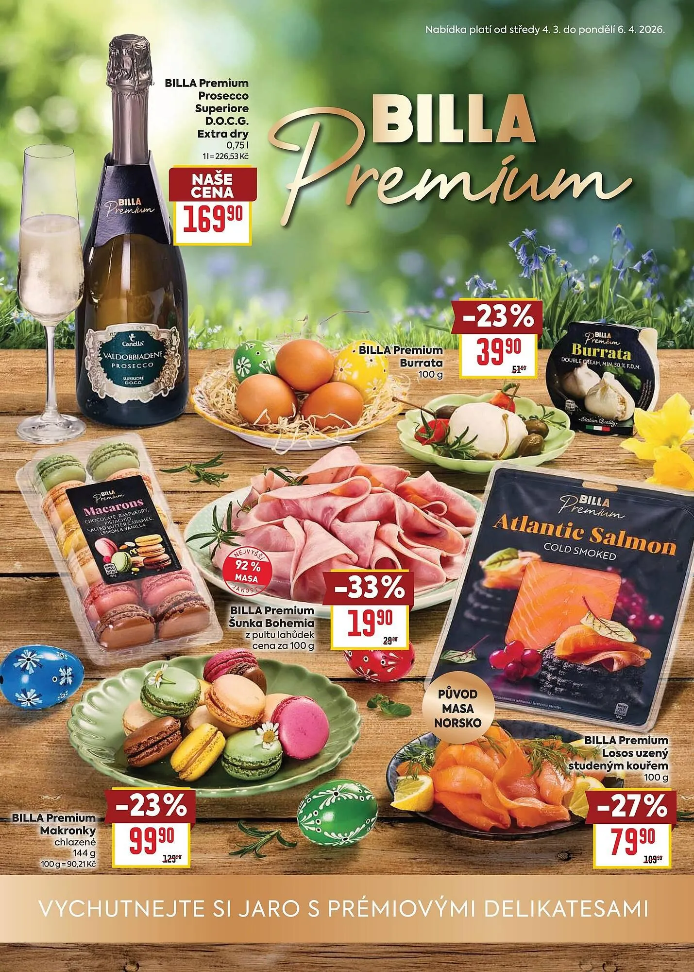 Billa leták - 4. března 6. dubna 2026 - Page 1
