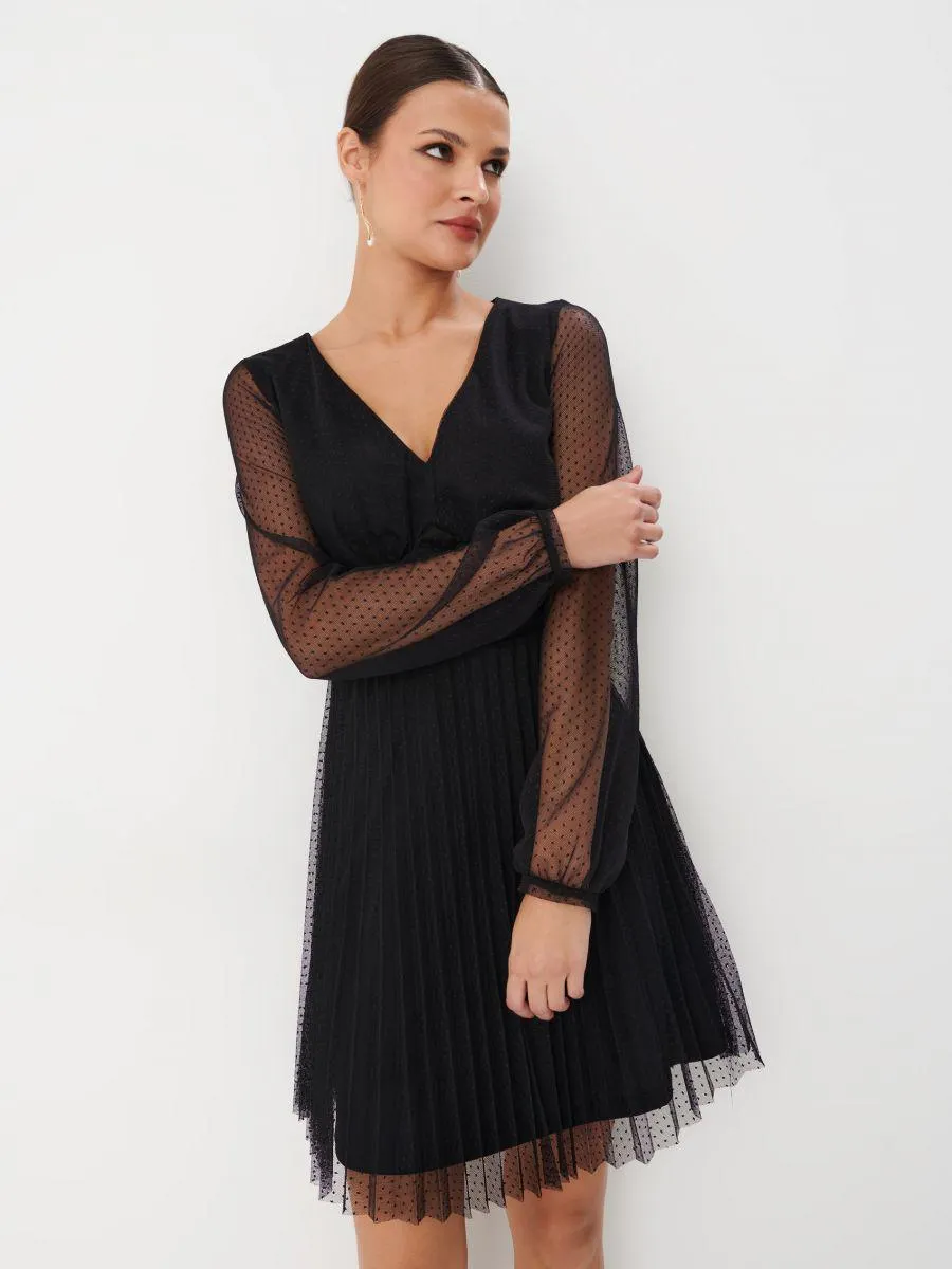 Rochie mini cu buline