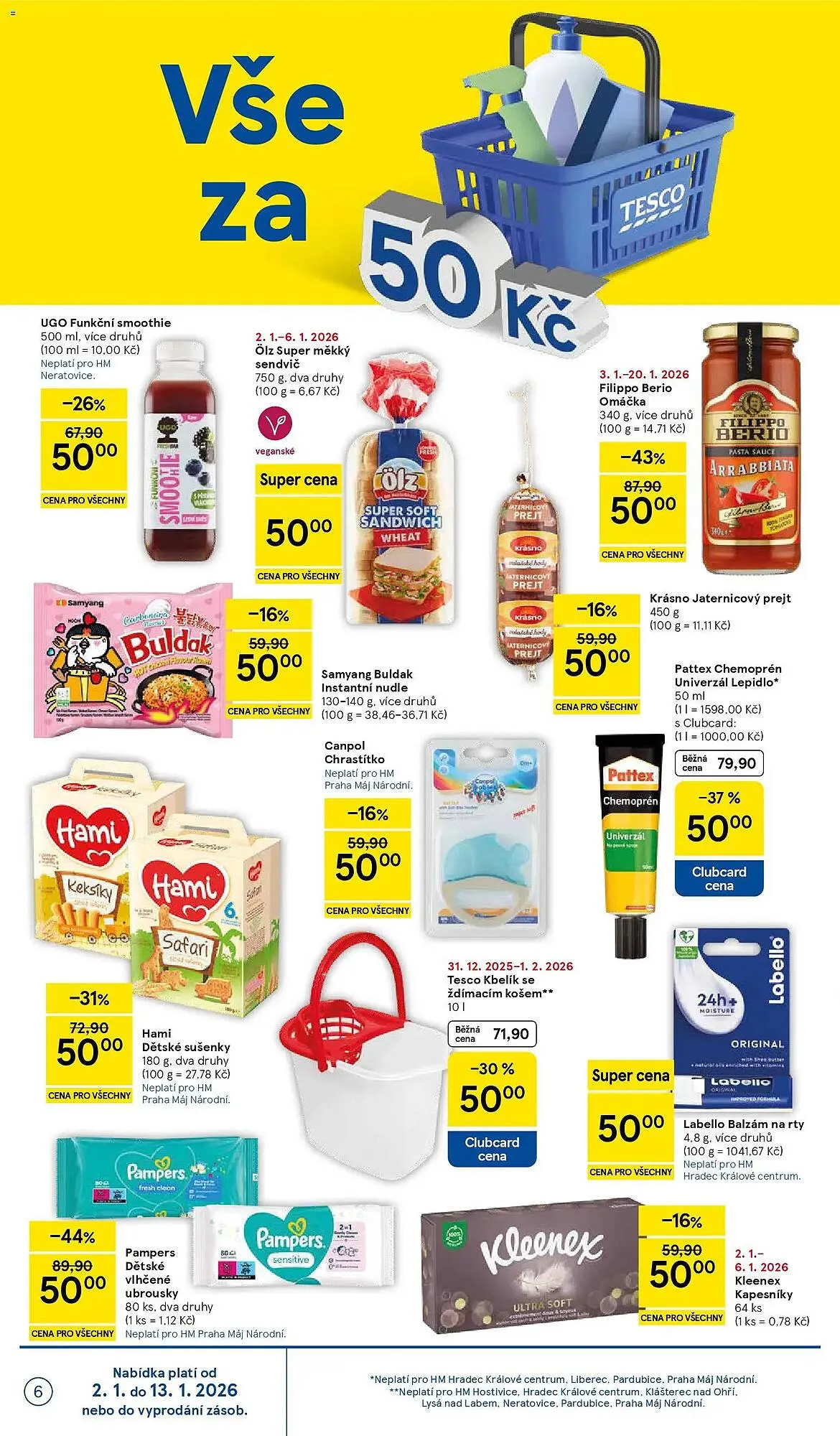 Tesco leták - 2. ledna 6. ledna 2026 - Page 6