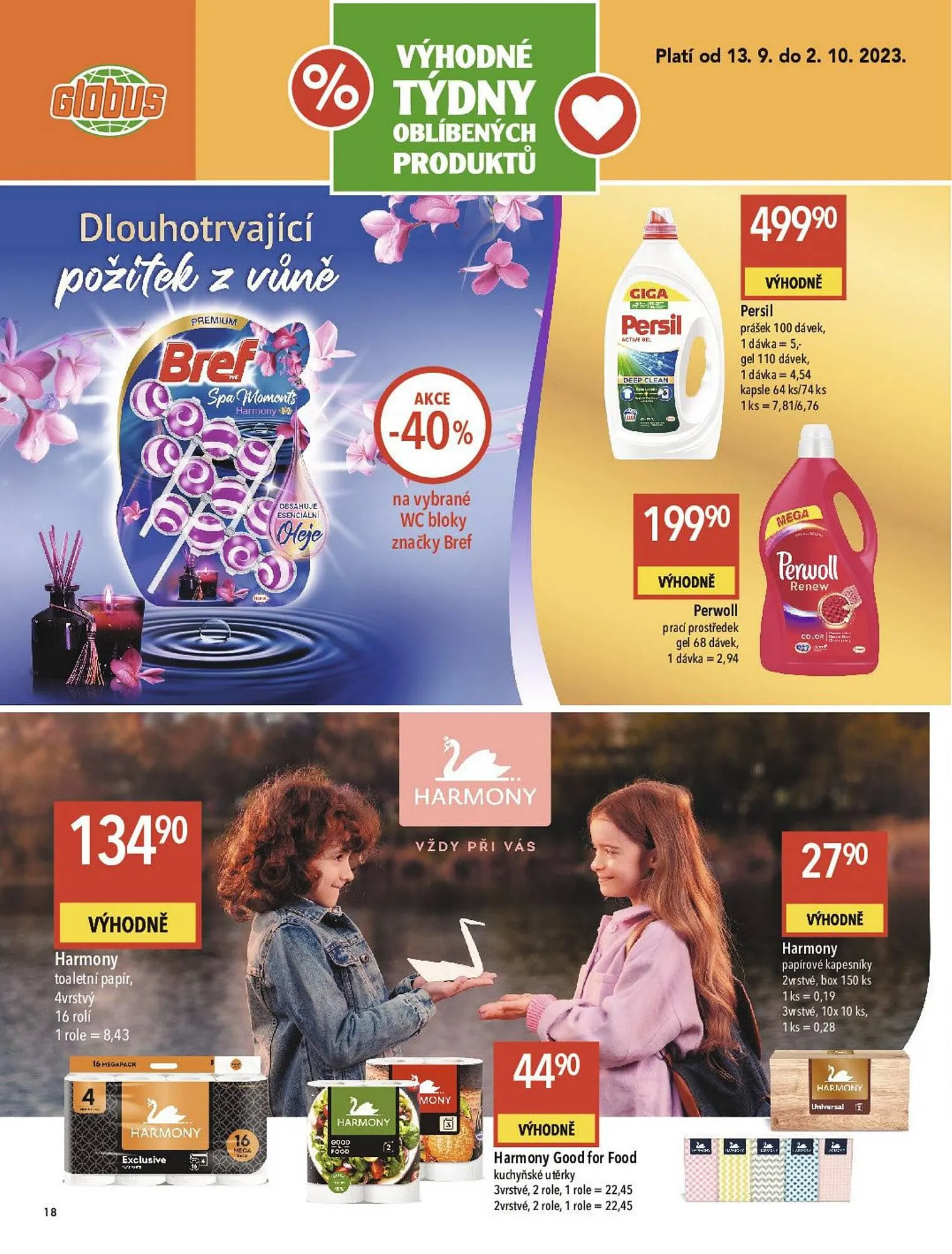 Globus leták - 13. září 2. října 2023 - Page 18