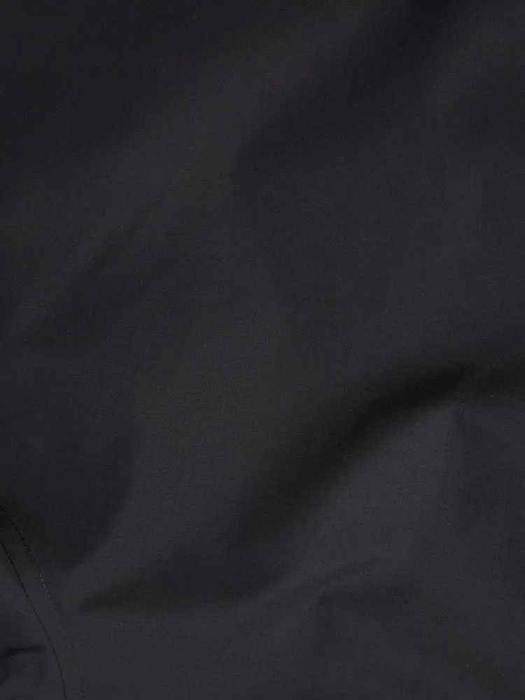 Černý - Klasicky padnoucí - Elegantní košile s jednoduchými manžetami (snadná péče).