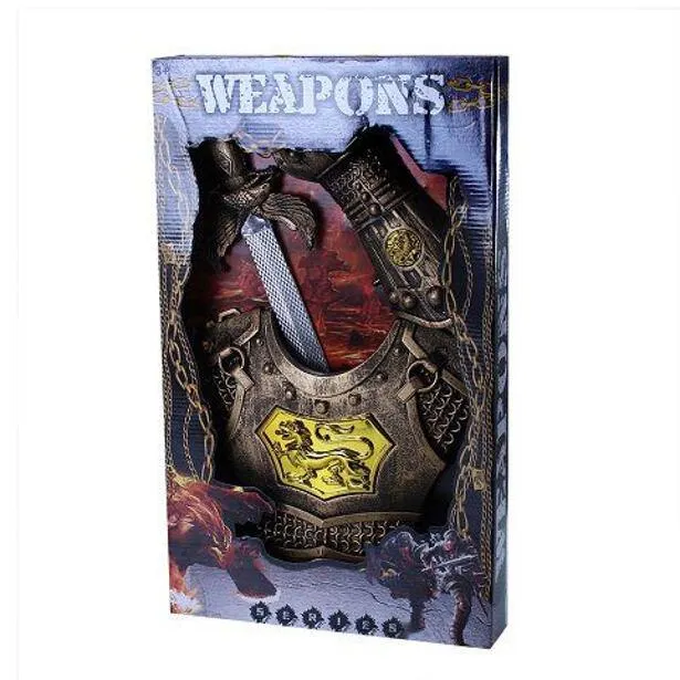 Rytířská sada s dračím vzorem